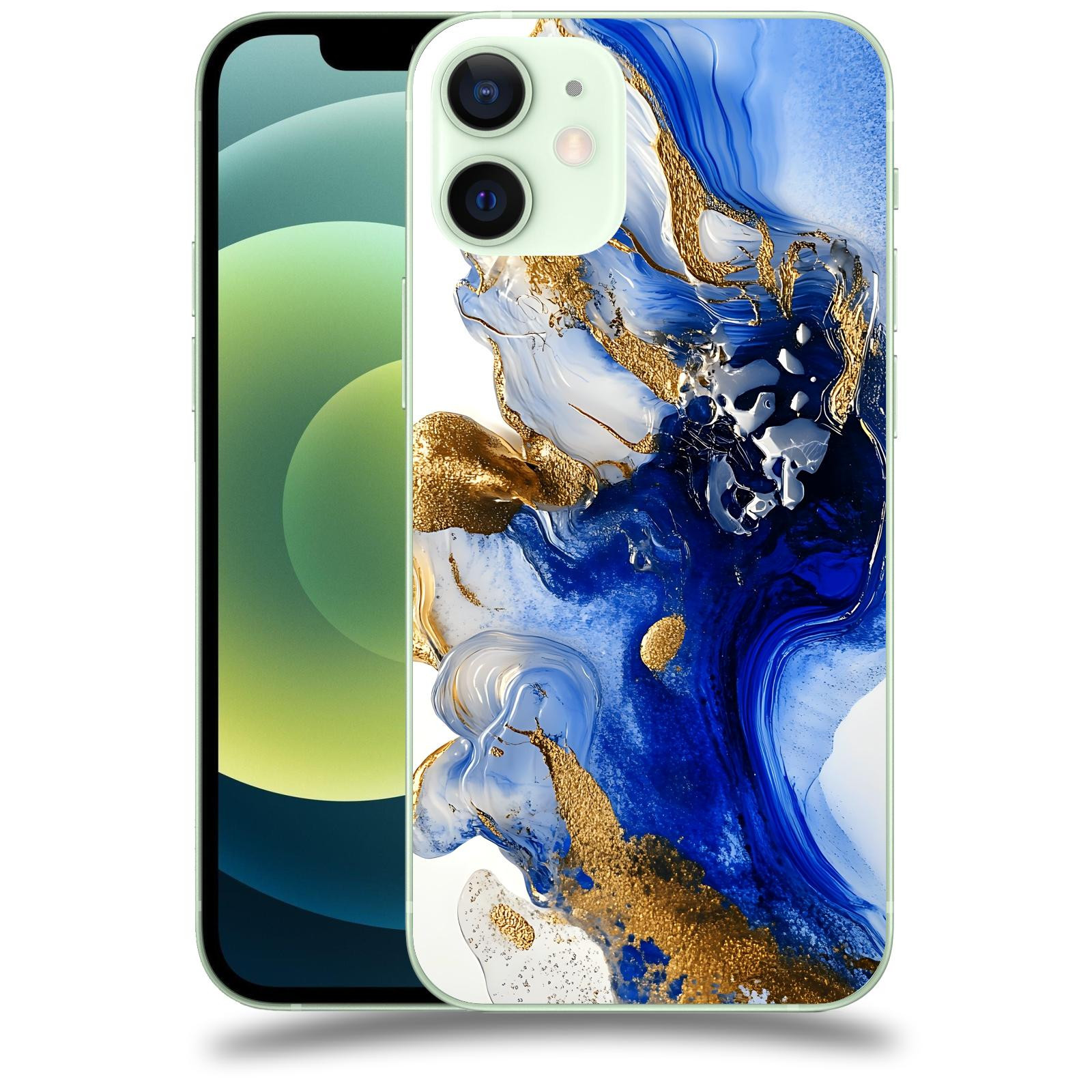 ACOVER Kryt na mobil Apple iPhone 12 mini - Ocean Waves III