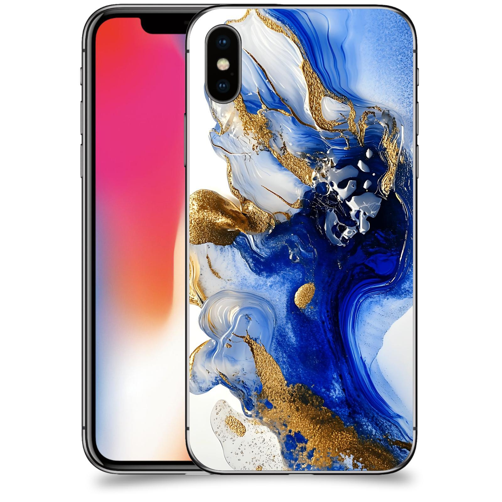 ACOVER Kryt na mobil Apple iPhone X/XS - Ocean Waves III