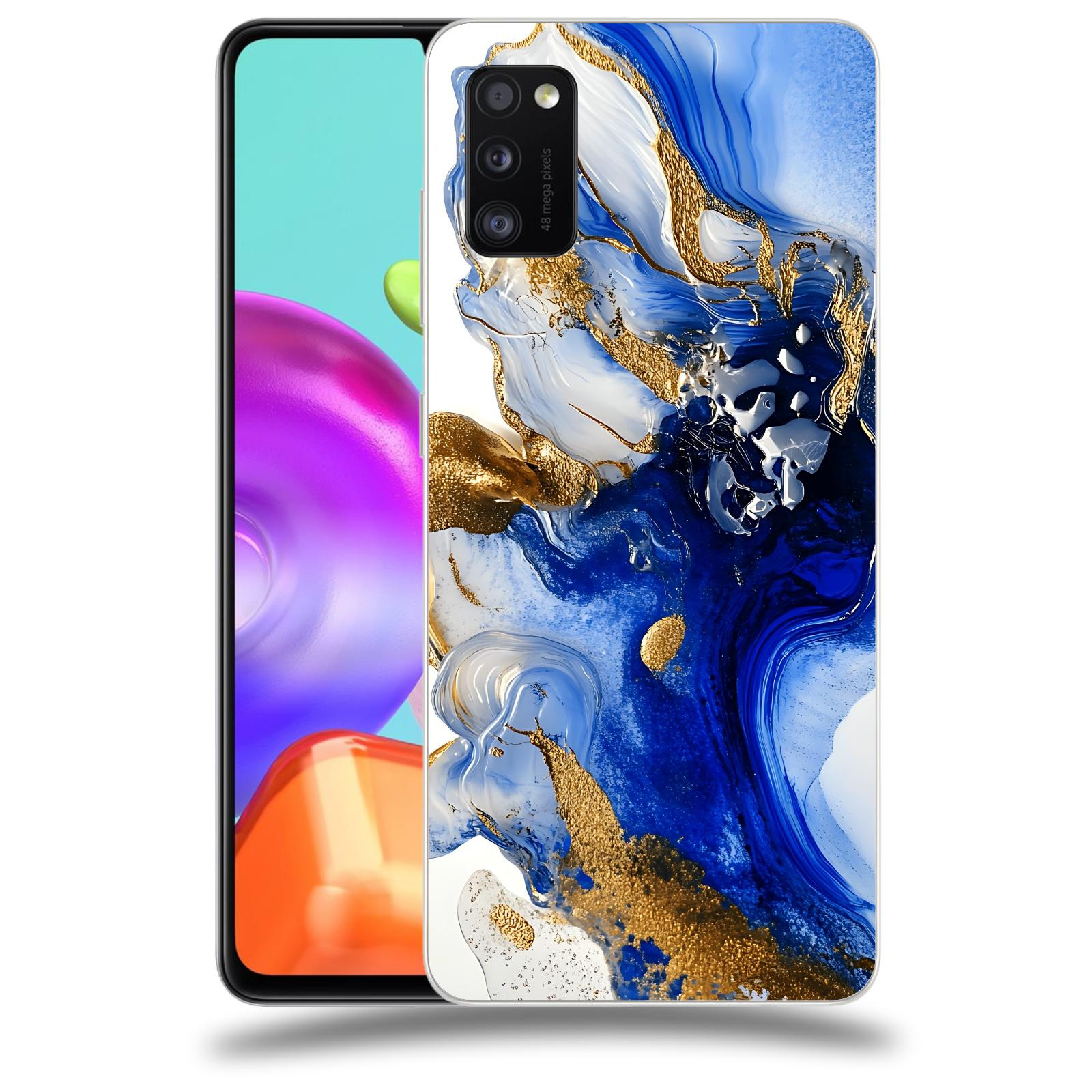 ACOVER Kryt na mobil Samsung Galaxy A41 A415F - Ocean Waves III