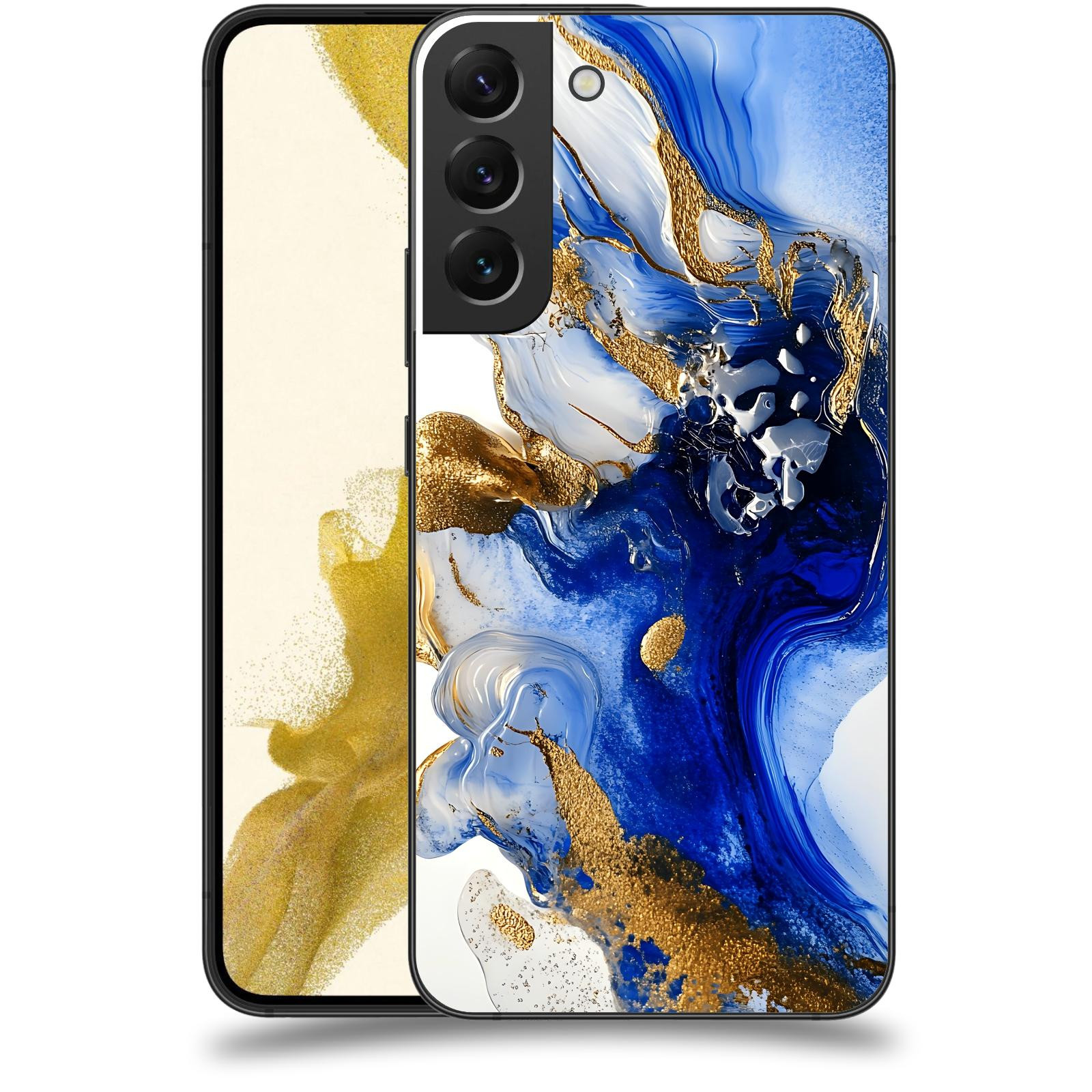 ACOVER Kryt na mobil Samsung Galaxy S22+ 5G - Ocean Waves III