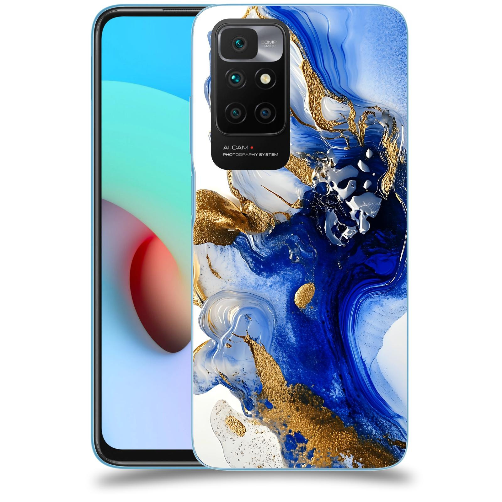 ACOVER Kryt na mobil Xiaomi Redmi 10 (2022) - Ocean Waves III
