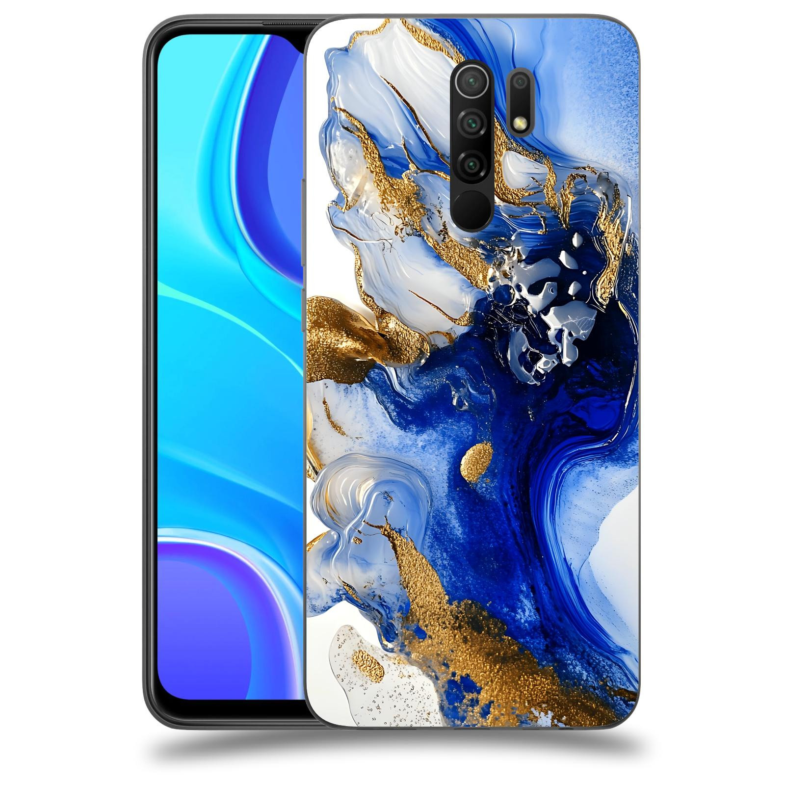 ACOVER Kryt na mobil Xiaomi Redmi 9 - Ocean Waves III