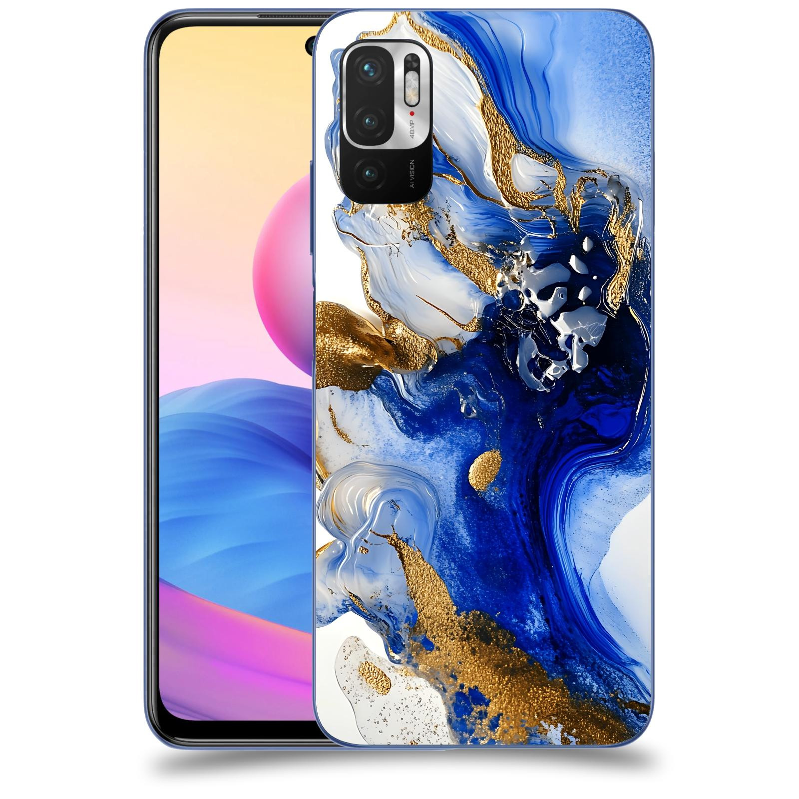 ACOVER Kryt na mobil Xiaomi Redmi Note 10 5G - Ocean Waves III