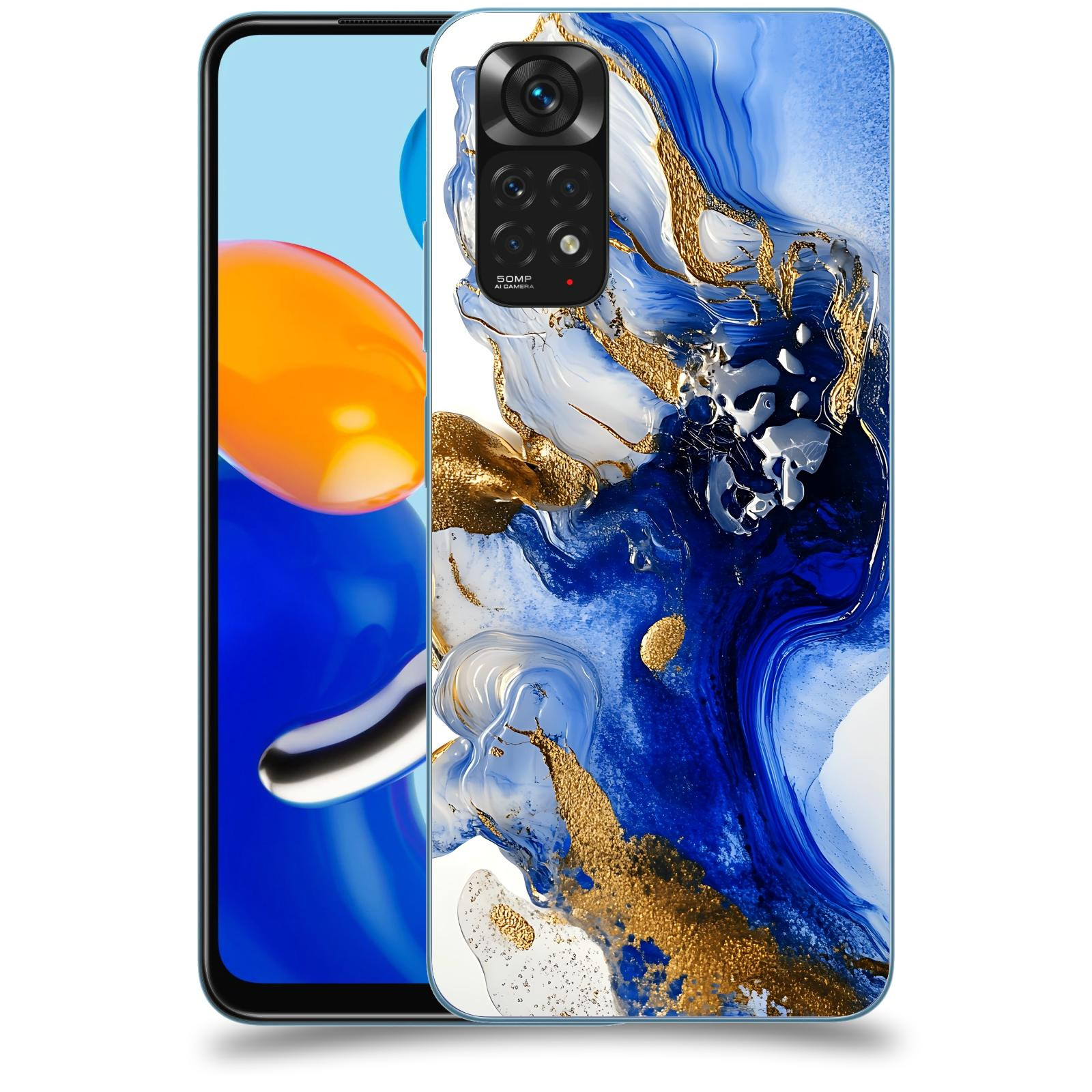 ACOVER Kryt na mobil Xiaomi Redmi Note 11 - Ocean Waves III