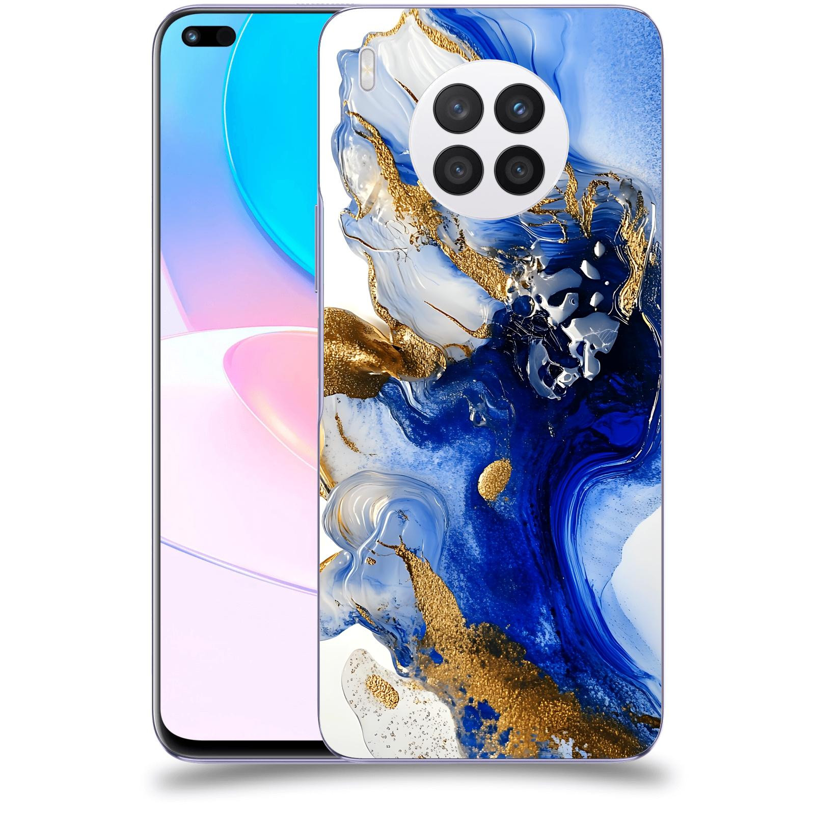 ACOVER Kryt na mobil Huawei Nova 8i - Ocean Waves III