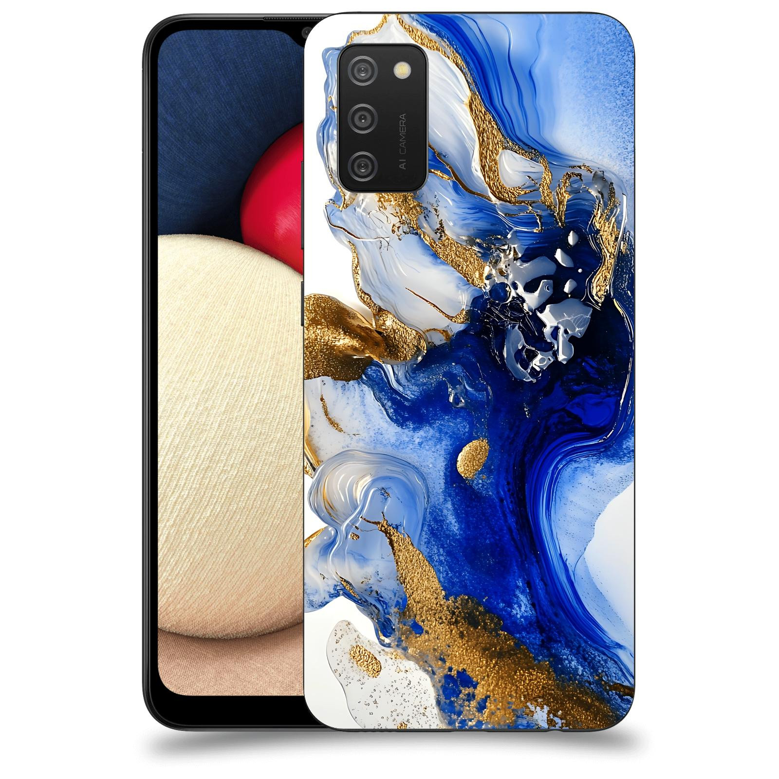 ACOVER Kryt na mobil Samsung Galaxy A02s A025G - Ocean Waves III
