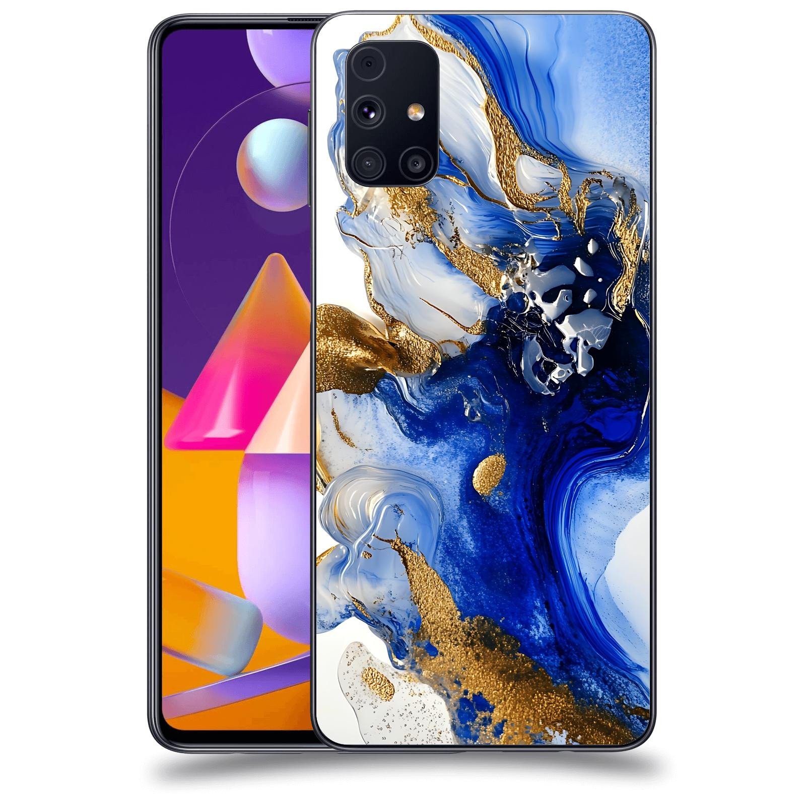 ACOVER Kryt na mobil Samsung Galaxy M31s - Ocean Waves III