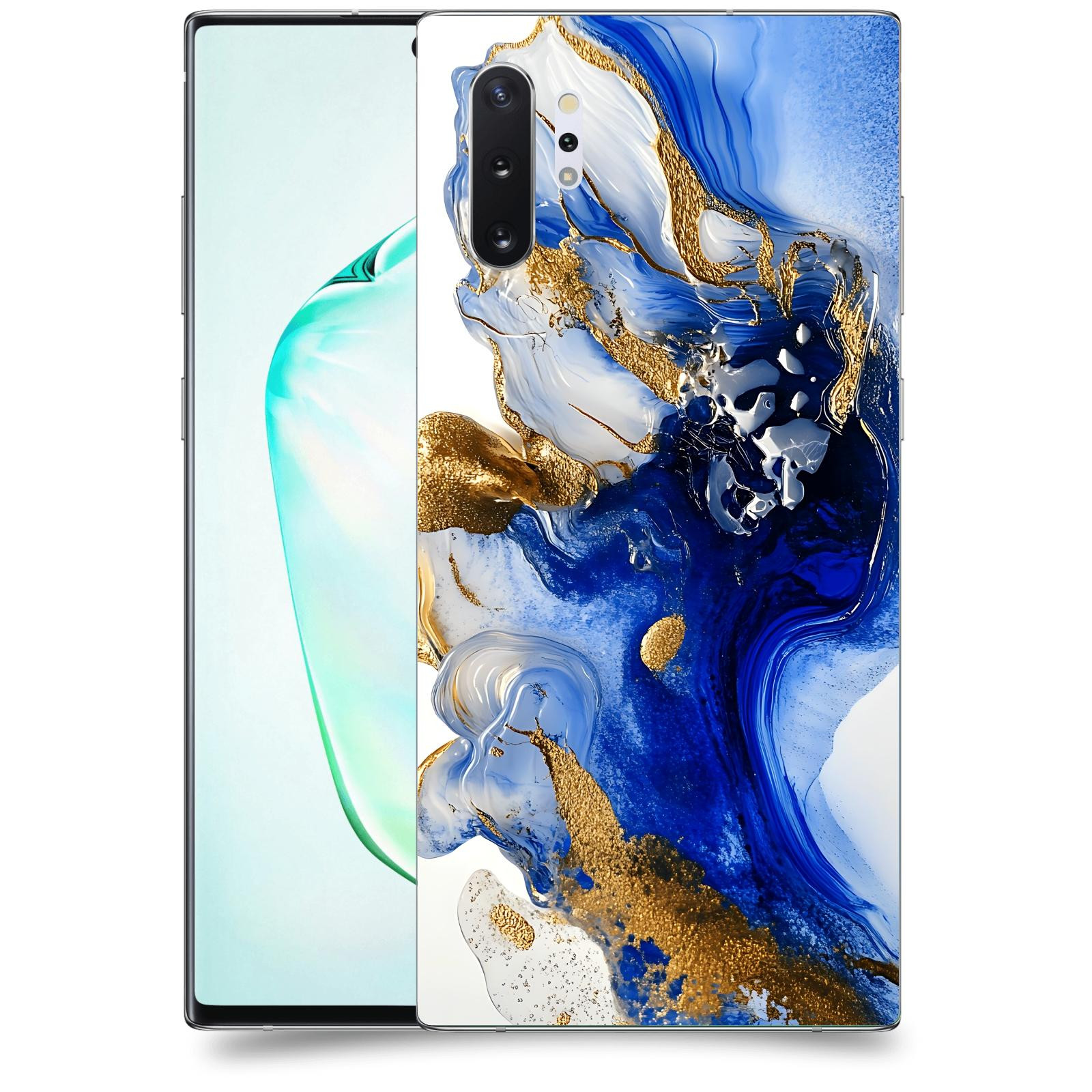 ACOVER Kryt na mobil Samsung Galaxy Note 10+ N975F - Ocean Waves III