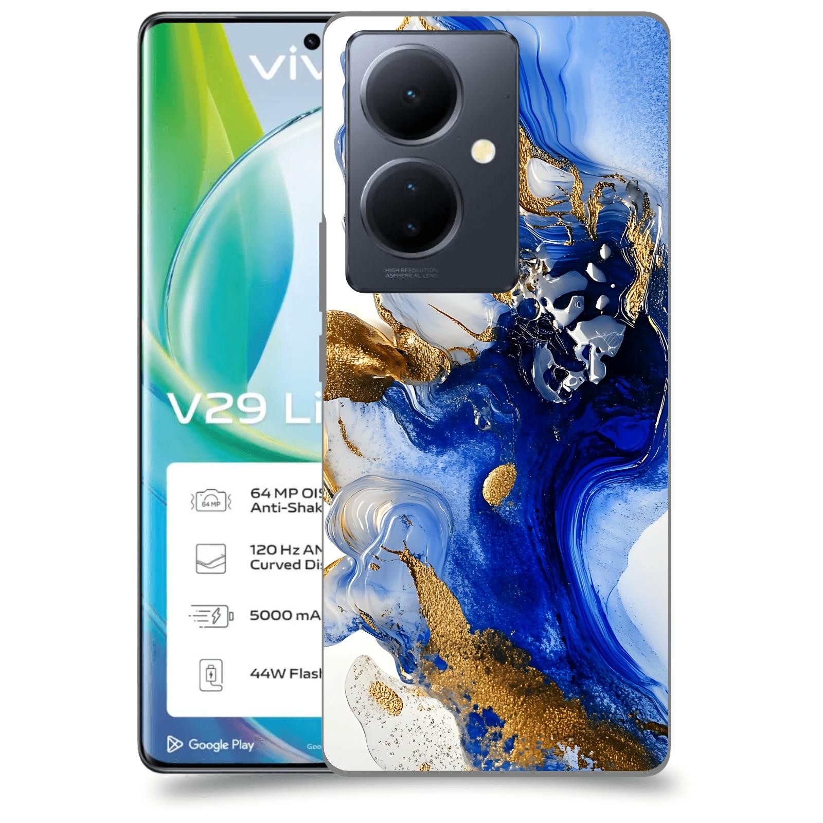 ACOVER Kryt na mobil VIVO V29 Lite 5G - Ocean Waves III