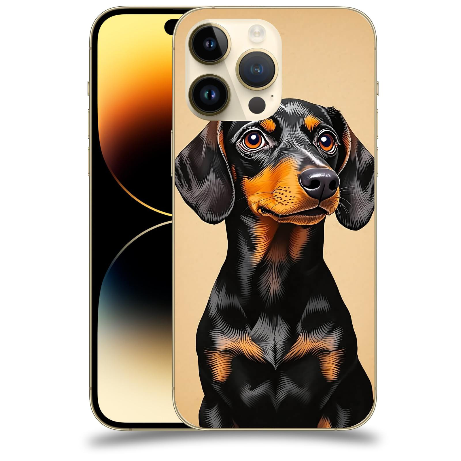 ACOVER Kryt na mobil Apple iPhone 14 Pro Max - Dachshund I