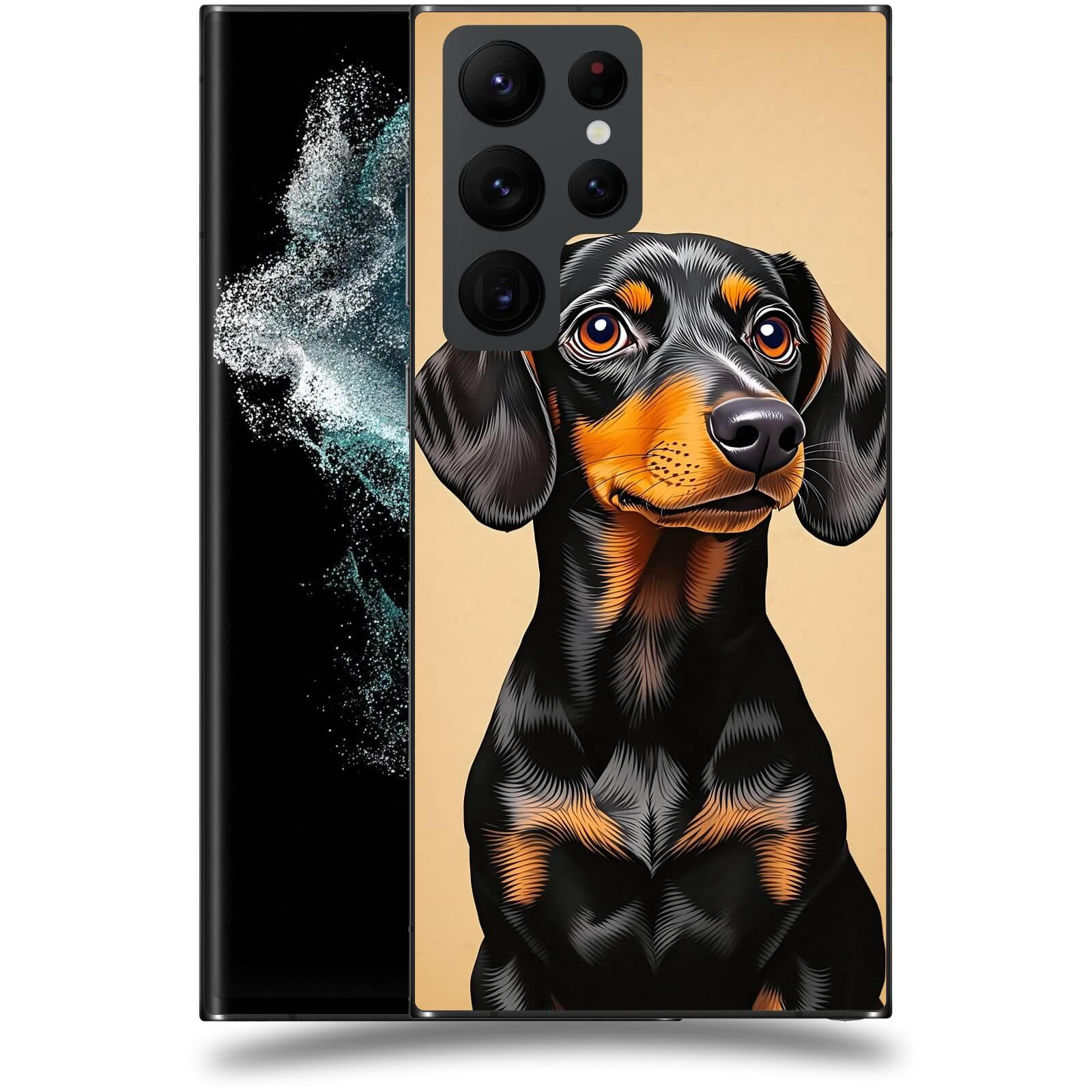 ACOVER Kryt na mobil Samsung Galaxy S22 Ultra 5G - Dachshund I