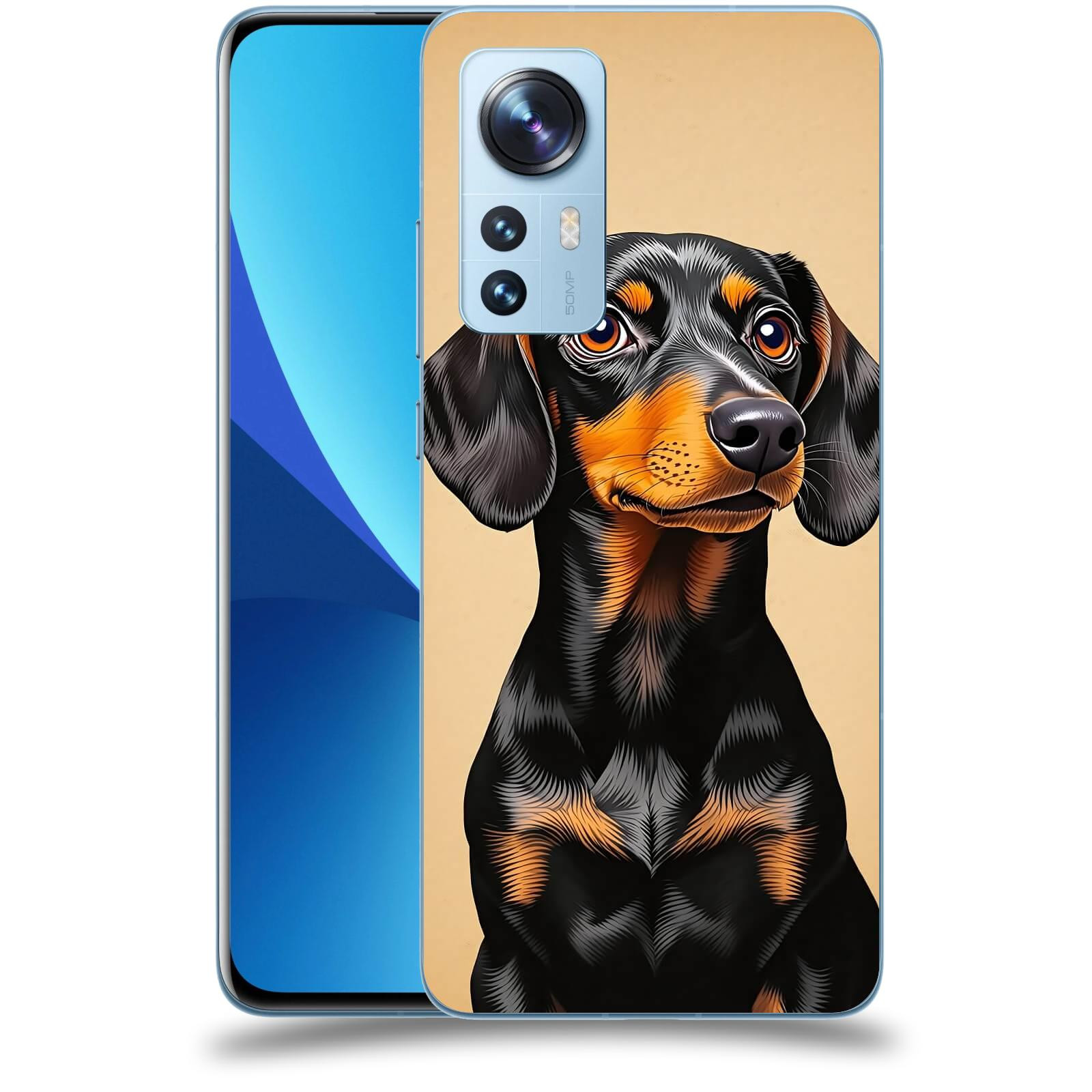 ACOVER Kryt na mobil Xiaomi 12 - Dachshund I