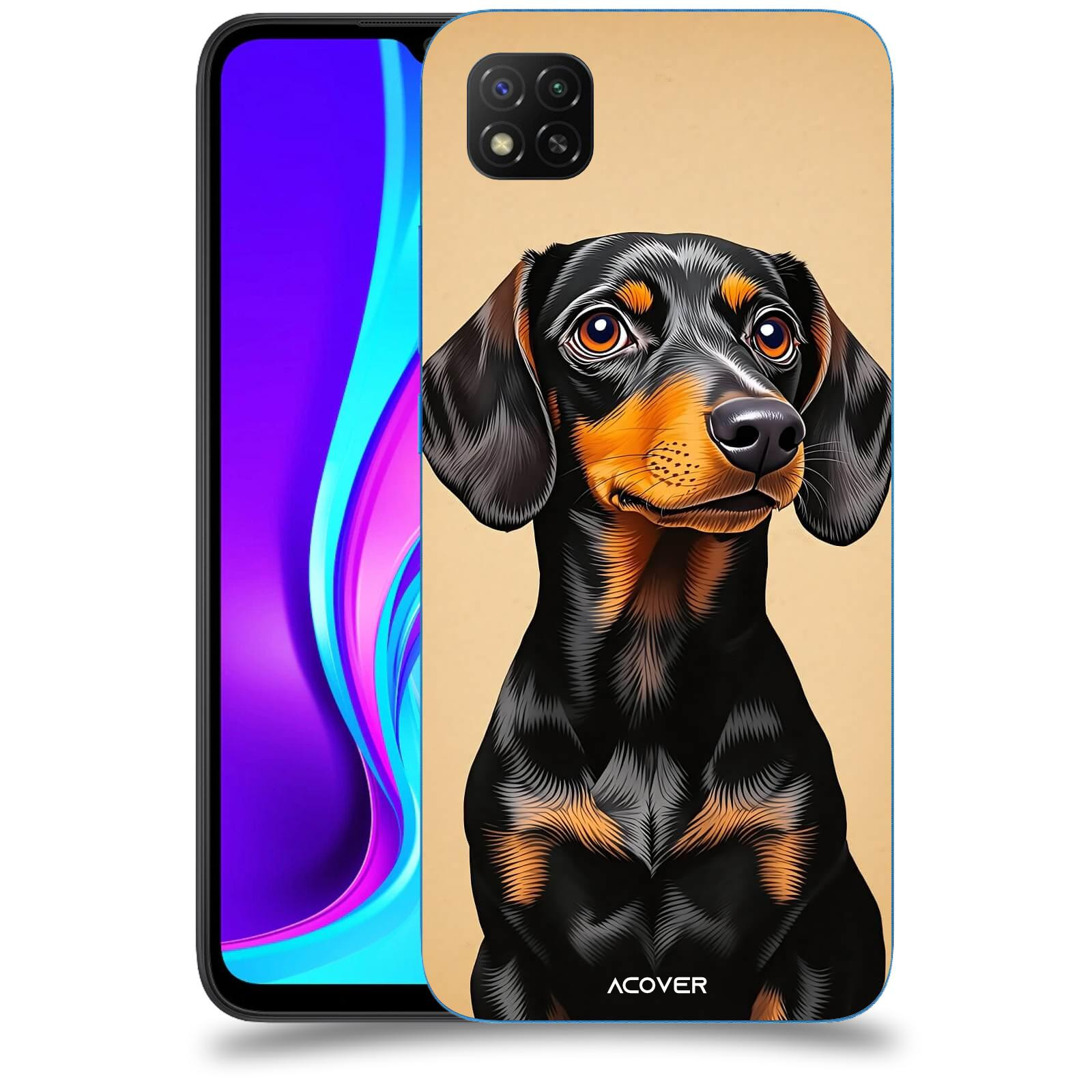 ACOVER Kryt na mobil Xiaomi Redmi 9C - Dachshund I
