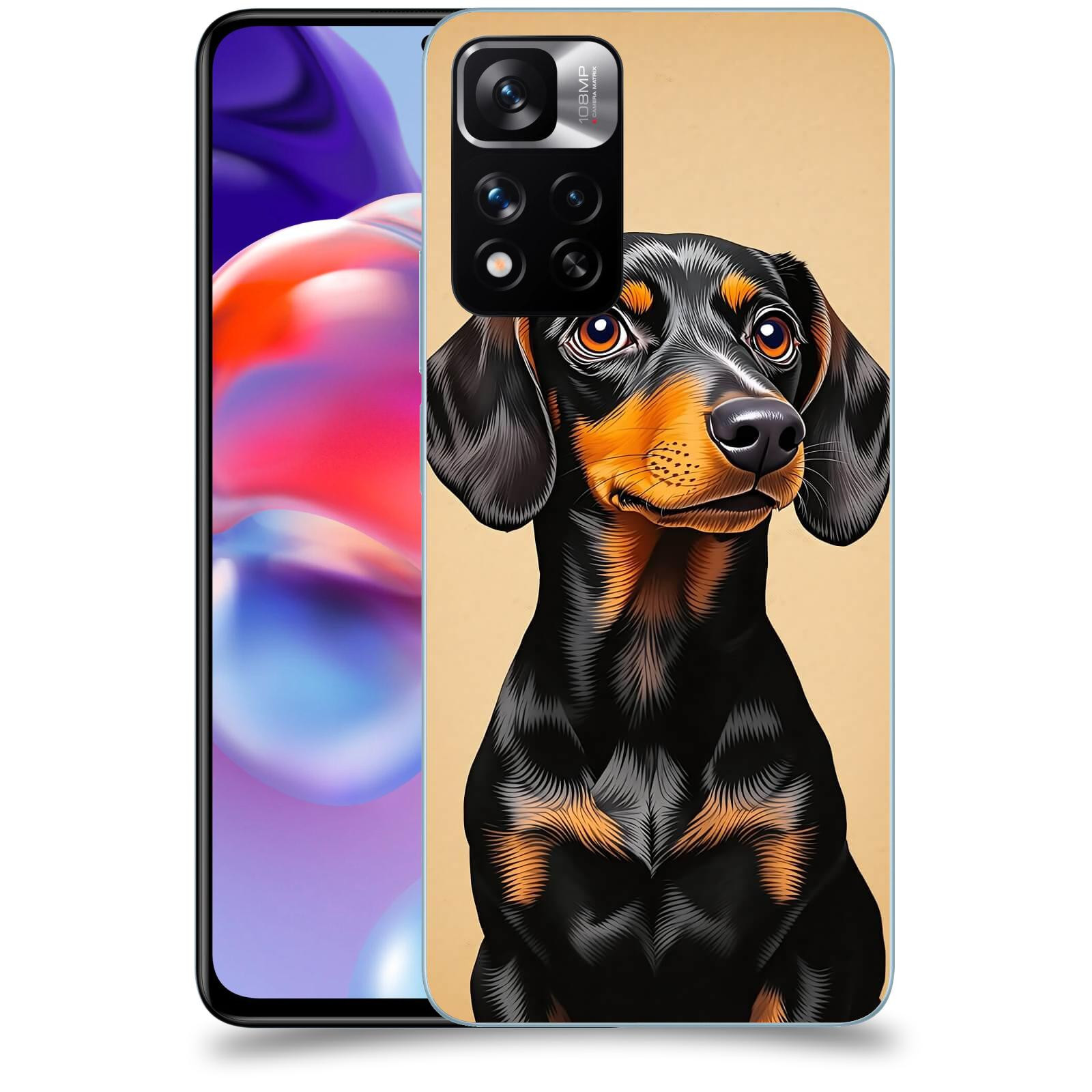 ACOVER Kryt na mobil Xiaomi Redmi Note 11 Pro+ 5G - Dachshund I