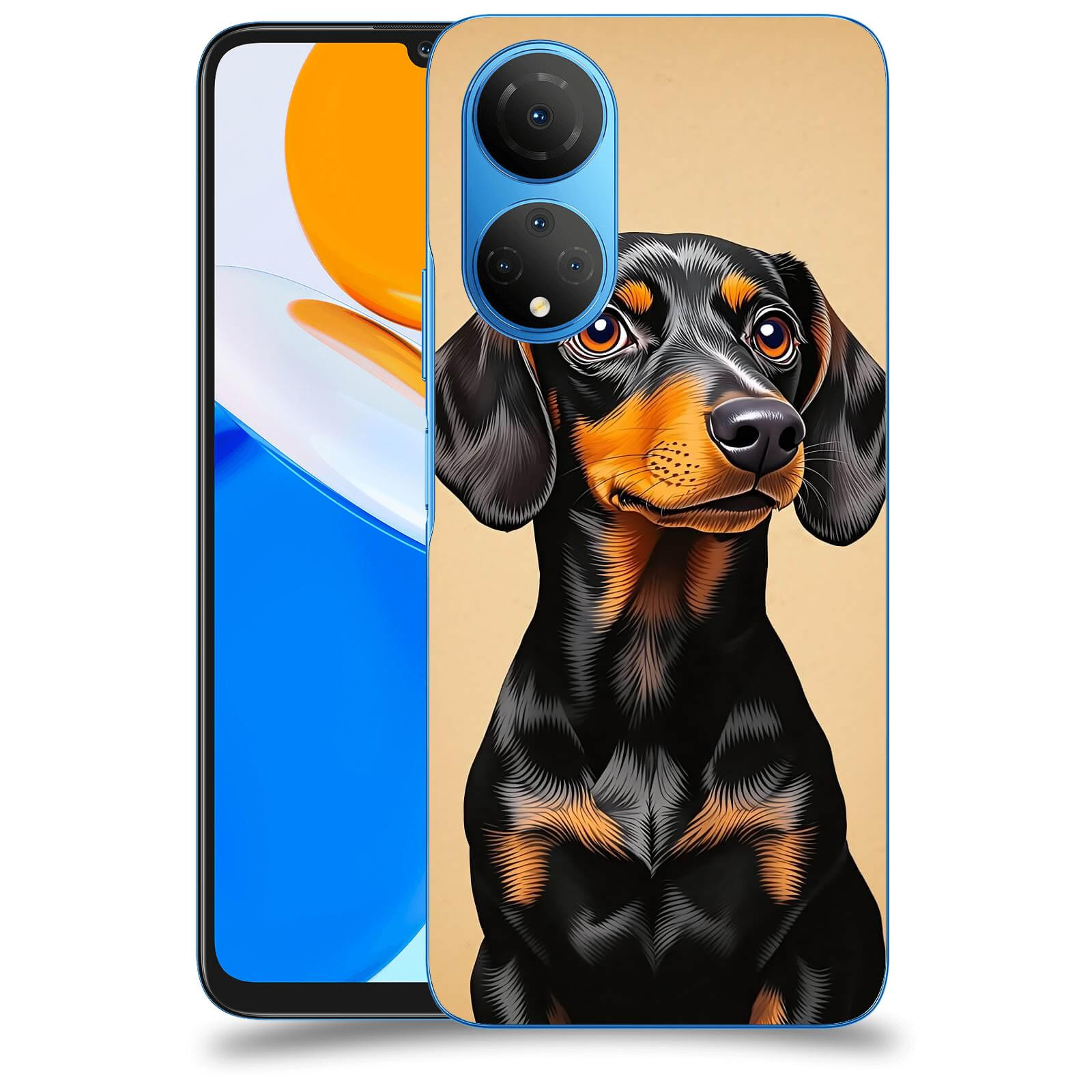 ACOVER Kryt na mobil Honor X7 - Dachshund I