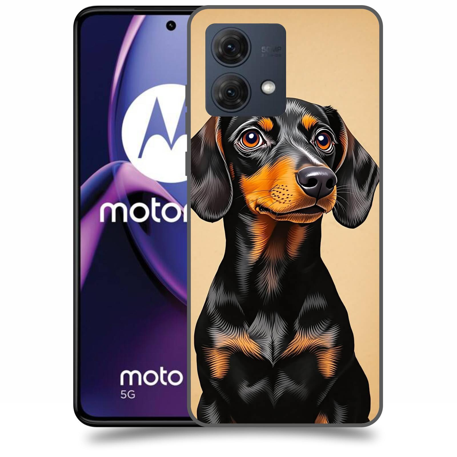 ACOVER Kryt na mobil Motorola Moto G84 5G - Dachshund I