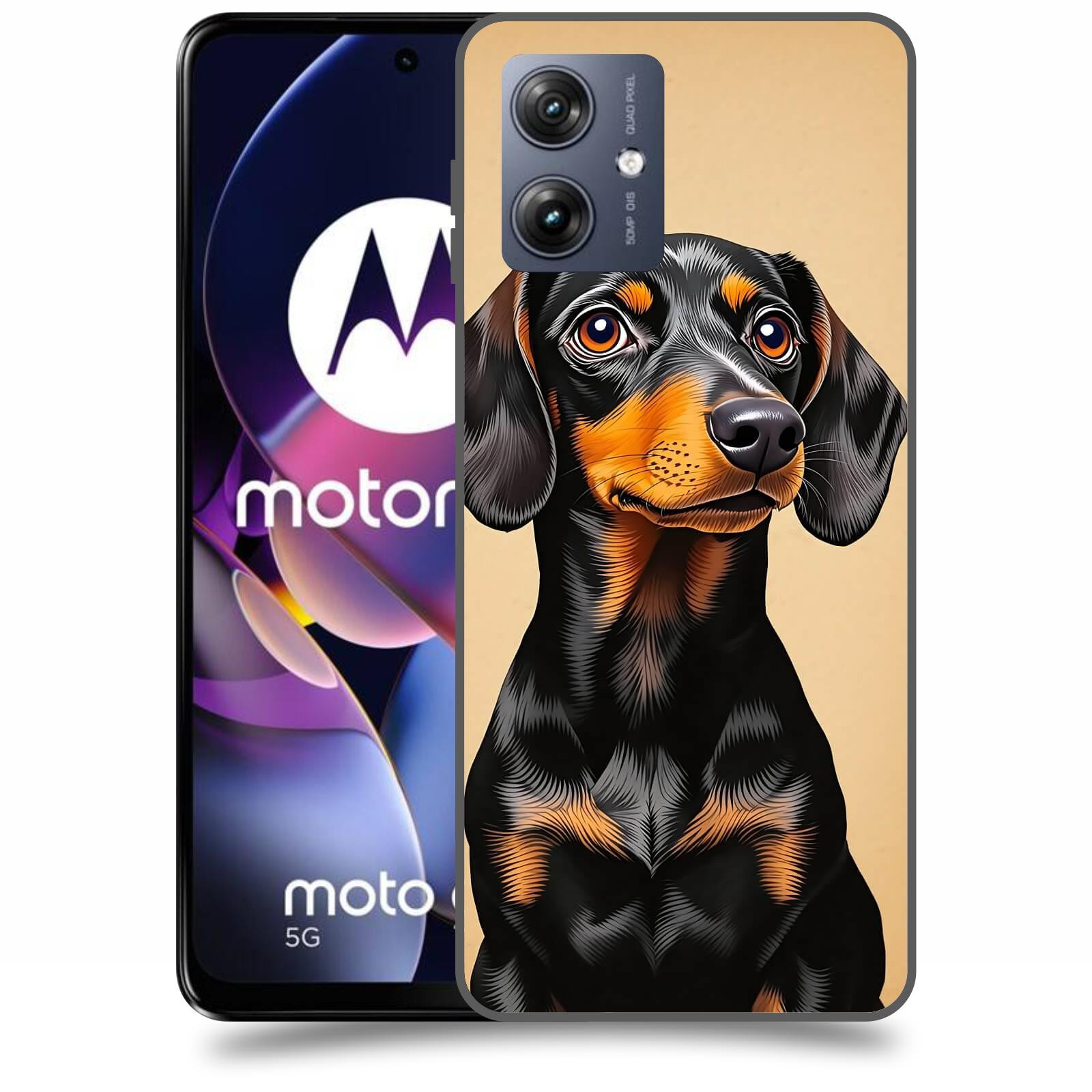 ACOVER Kryt na mobil Motorola Moto G54 5G - Dachshund I