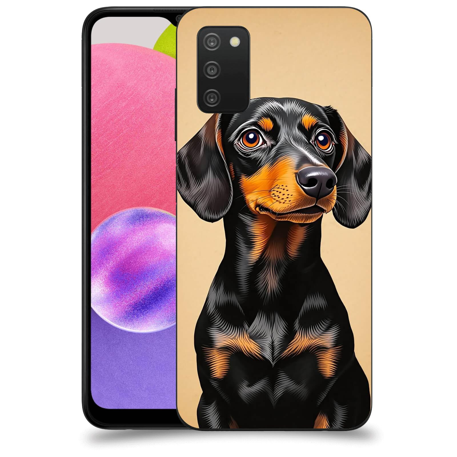 ACOVER Kryt na mobil Samsung Galaxy A03s A037G - Dachshund I