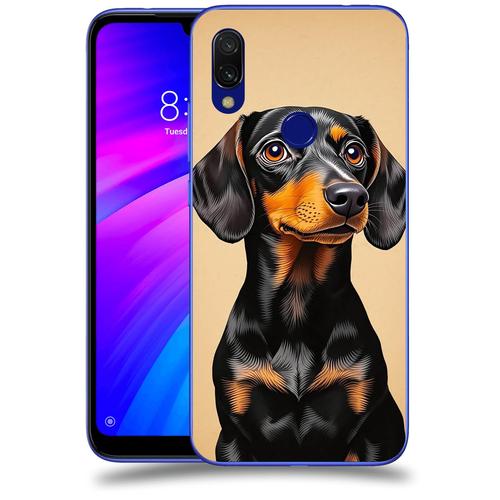 ACOVER Kryt na mobil Xiaomi Redmi 7 - Dachshund I