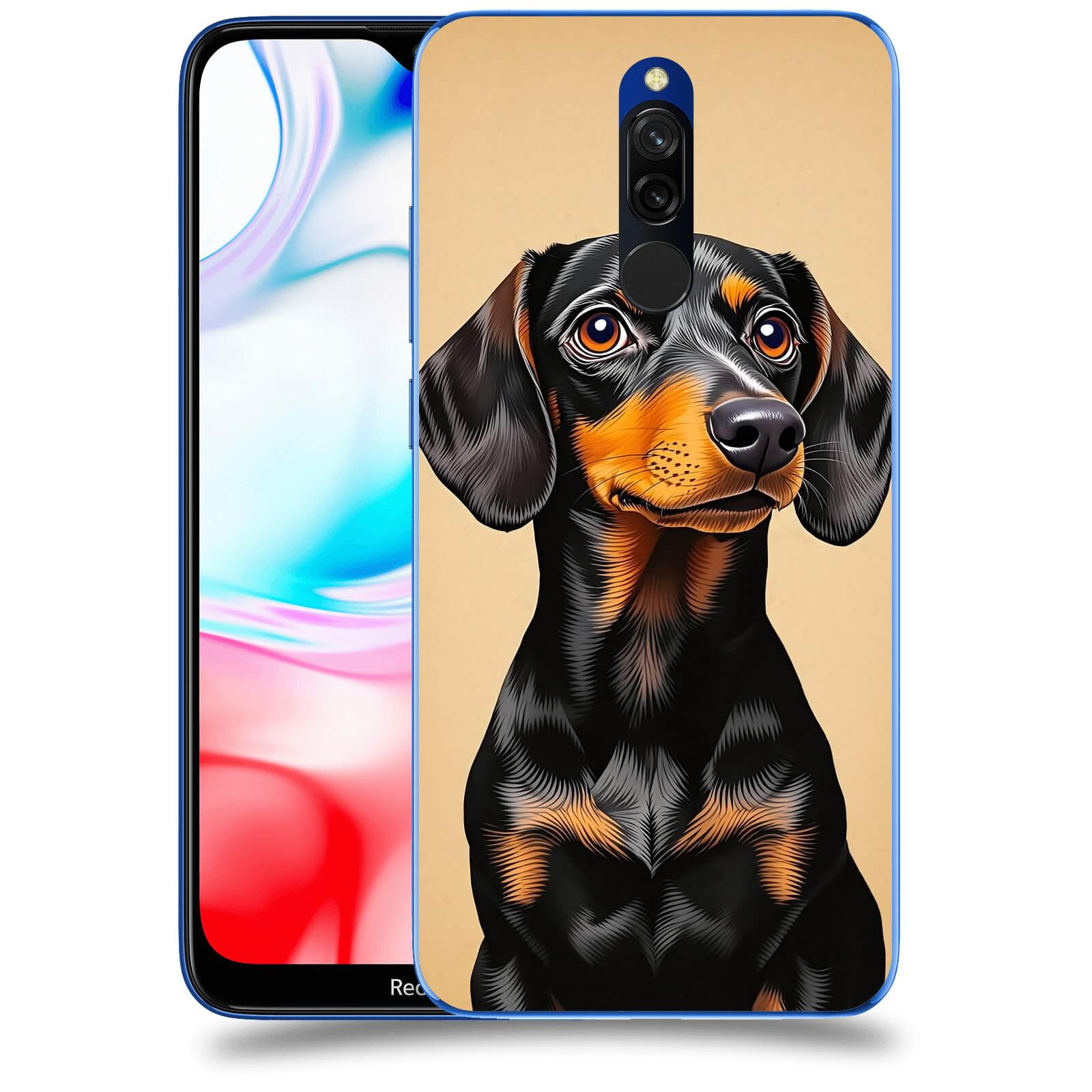 ACOVER Kryt na mobil Xiaomi Redmi 8 - Dachshund I