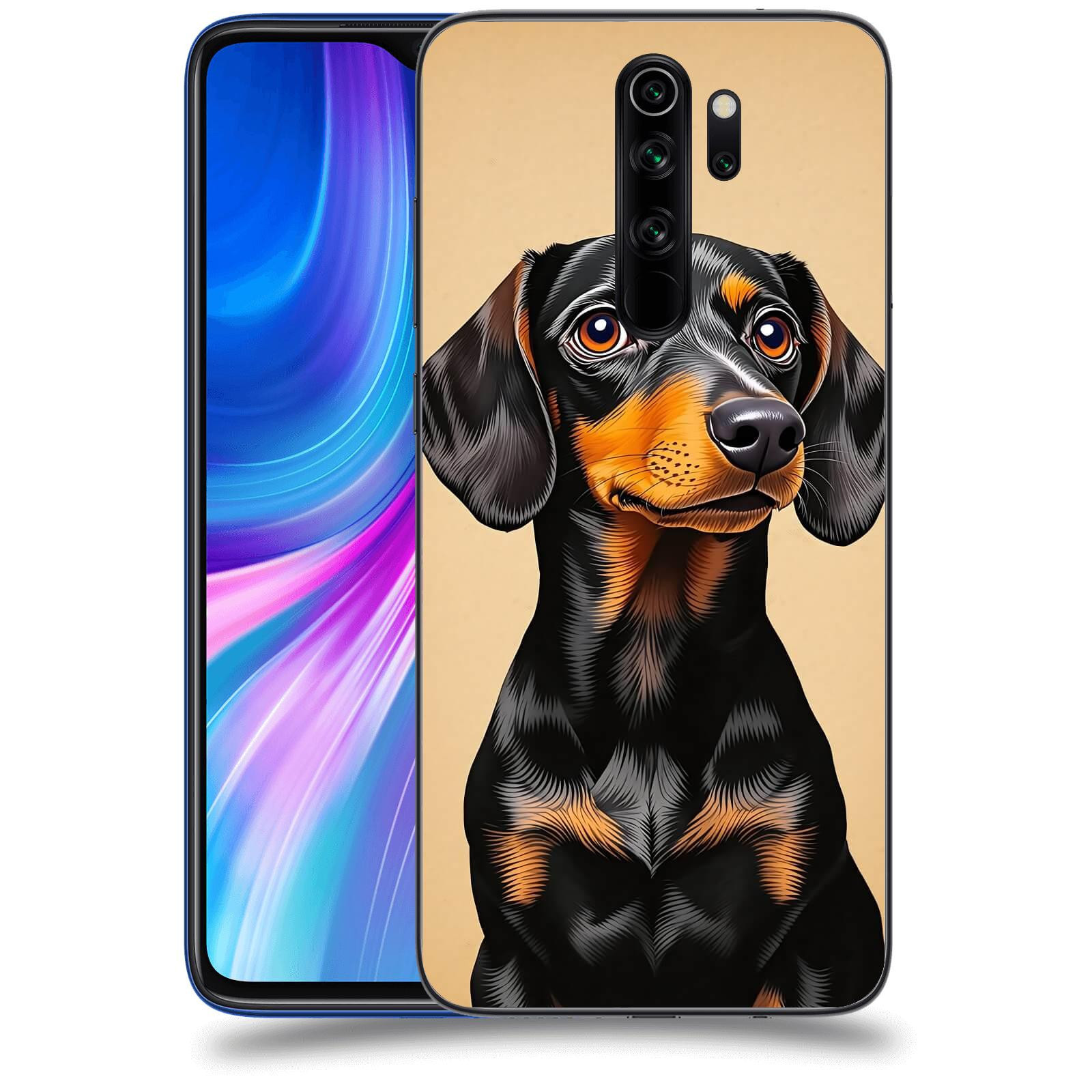 ACOVER Kryt na mobil Xiaomi Redmi Note 8 Pro - Dachshund I