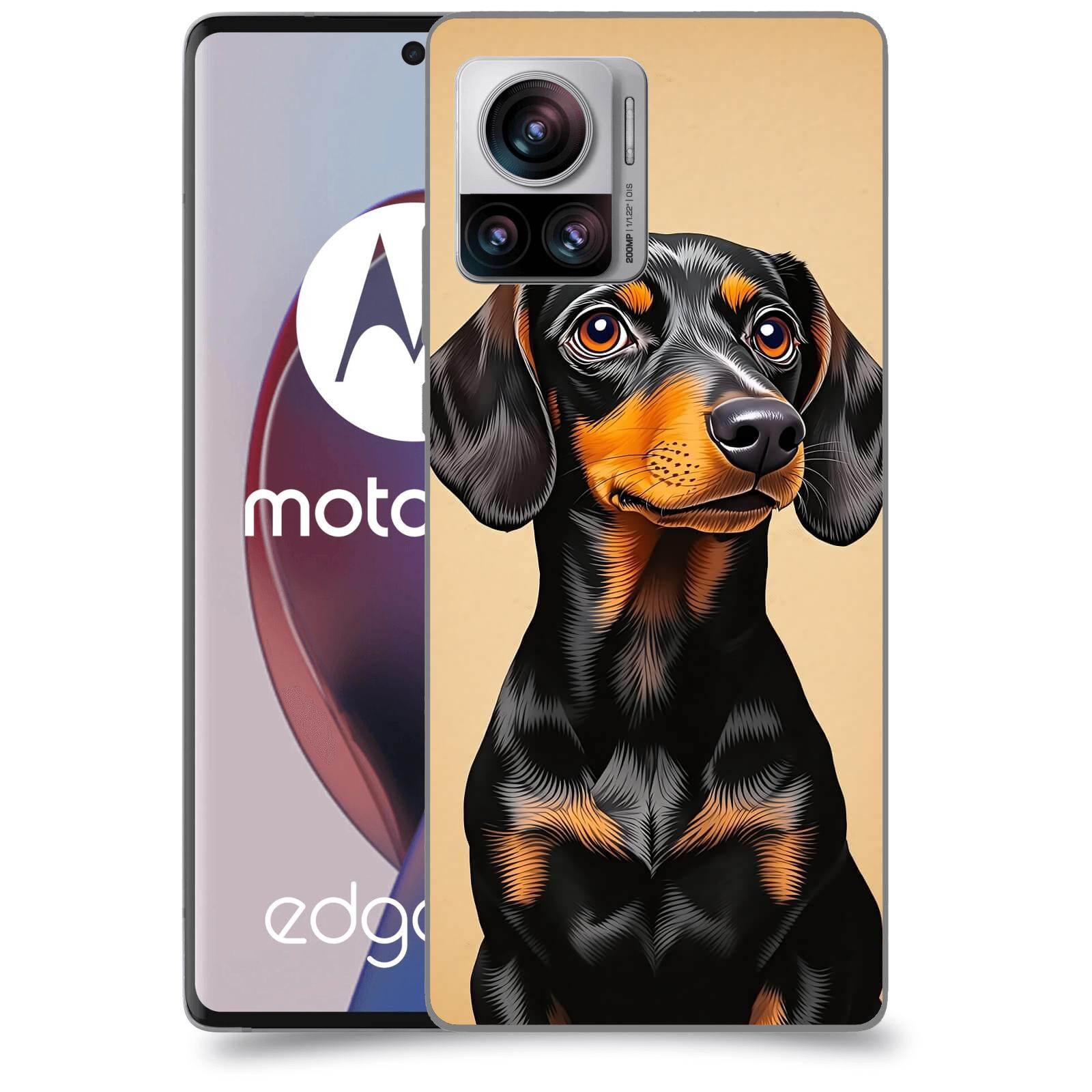 ACOVER Kryt na mobil Motorola Edge 30 Ultra - Dachshund I