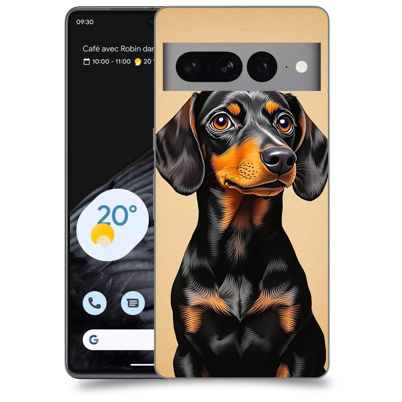 ACOVER Kryt na mobil Google pixel 7 pro - Dachshund I
