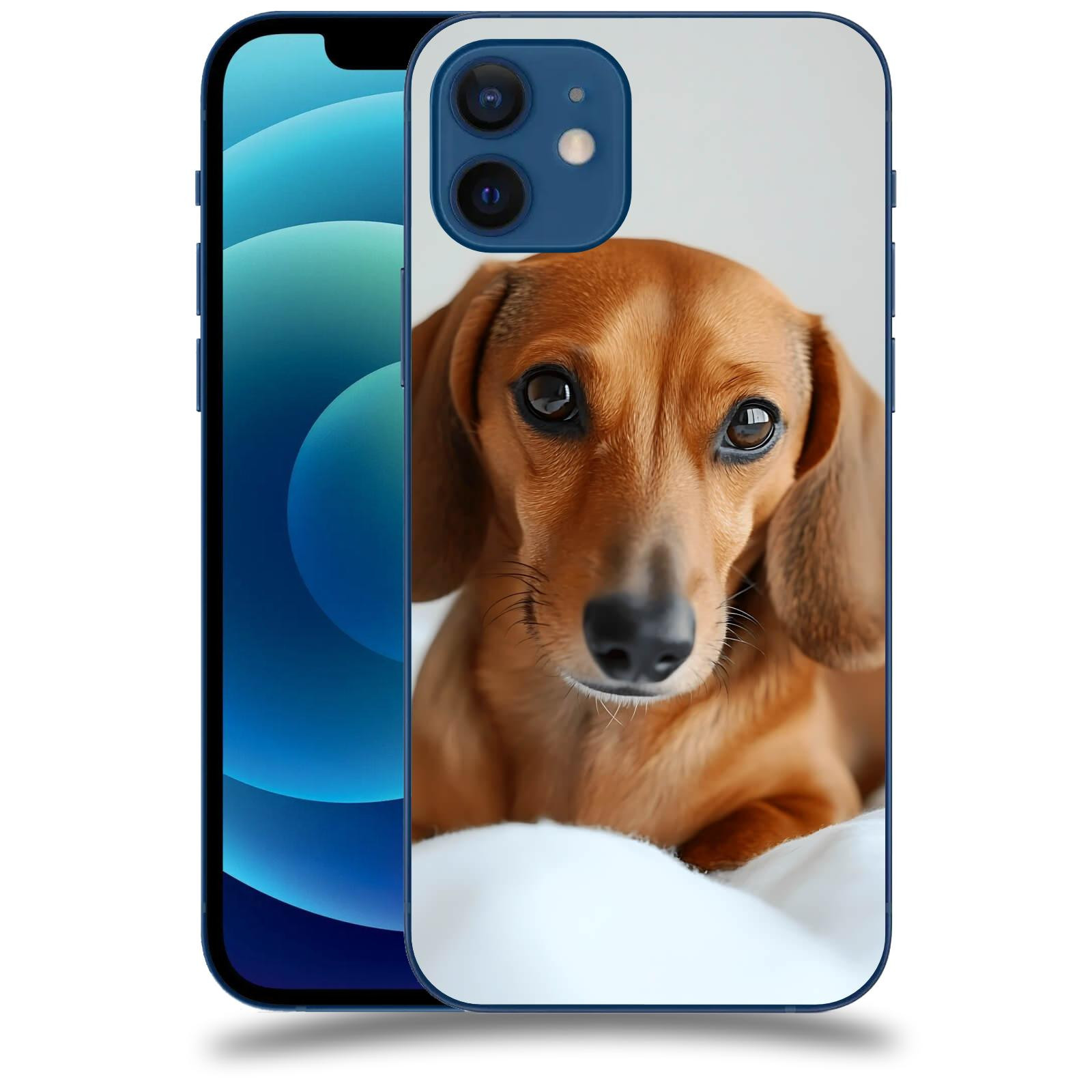 ACOVER Kryt na mobil Apple iPhone 12 - Dachshund II