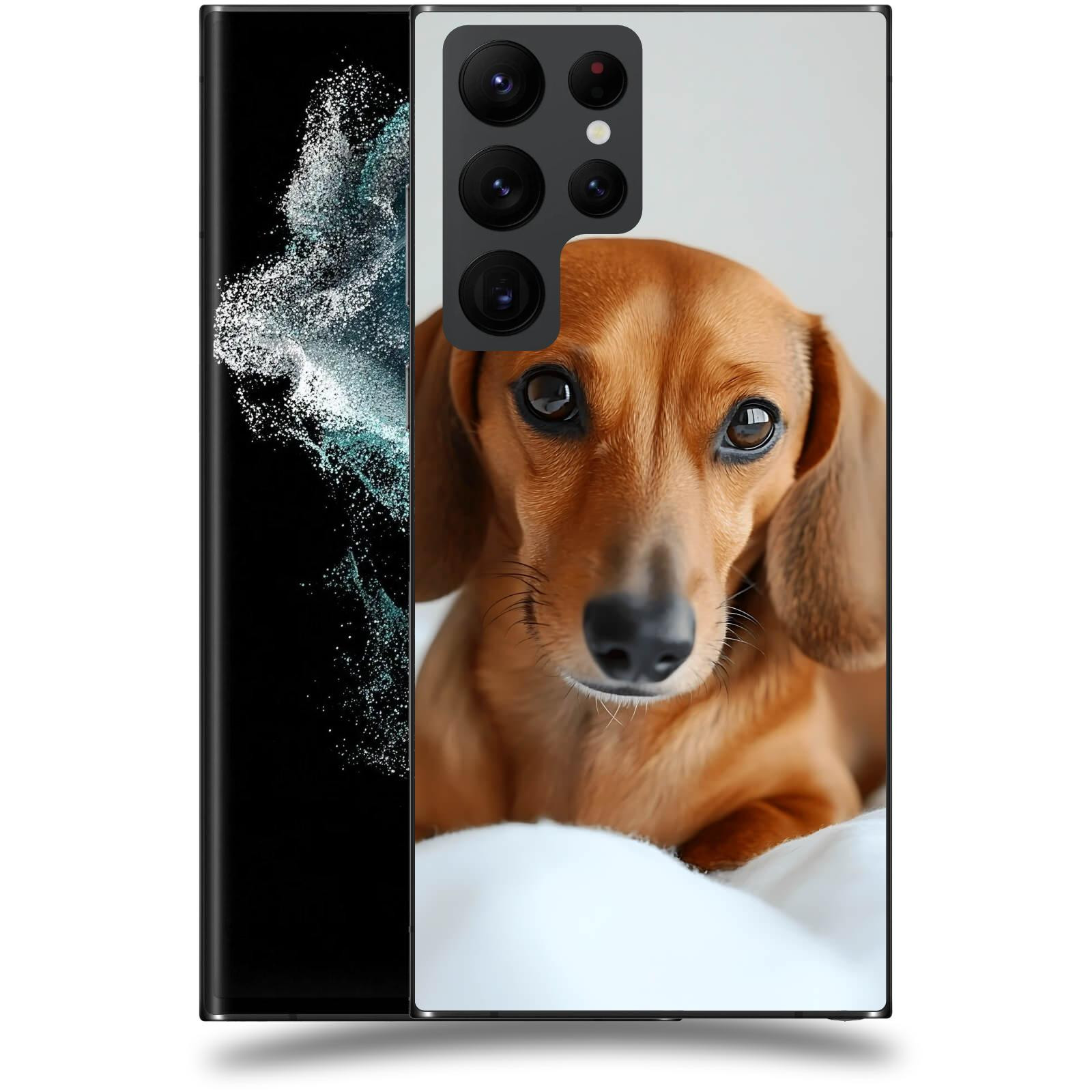 ACOVER Kryt na mobil Samsung Galaxy S22 Ultra 5G - Dachshund II