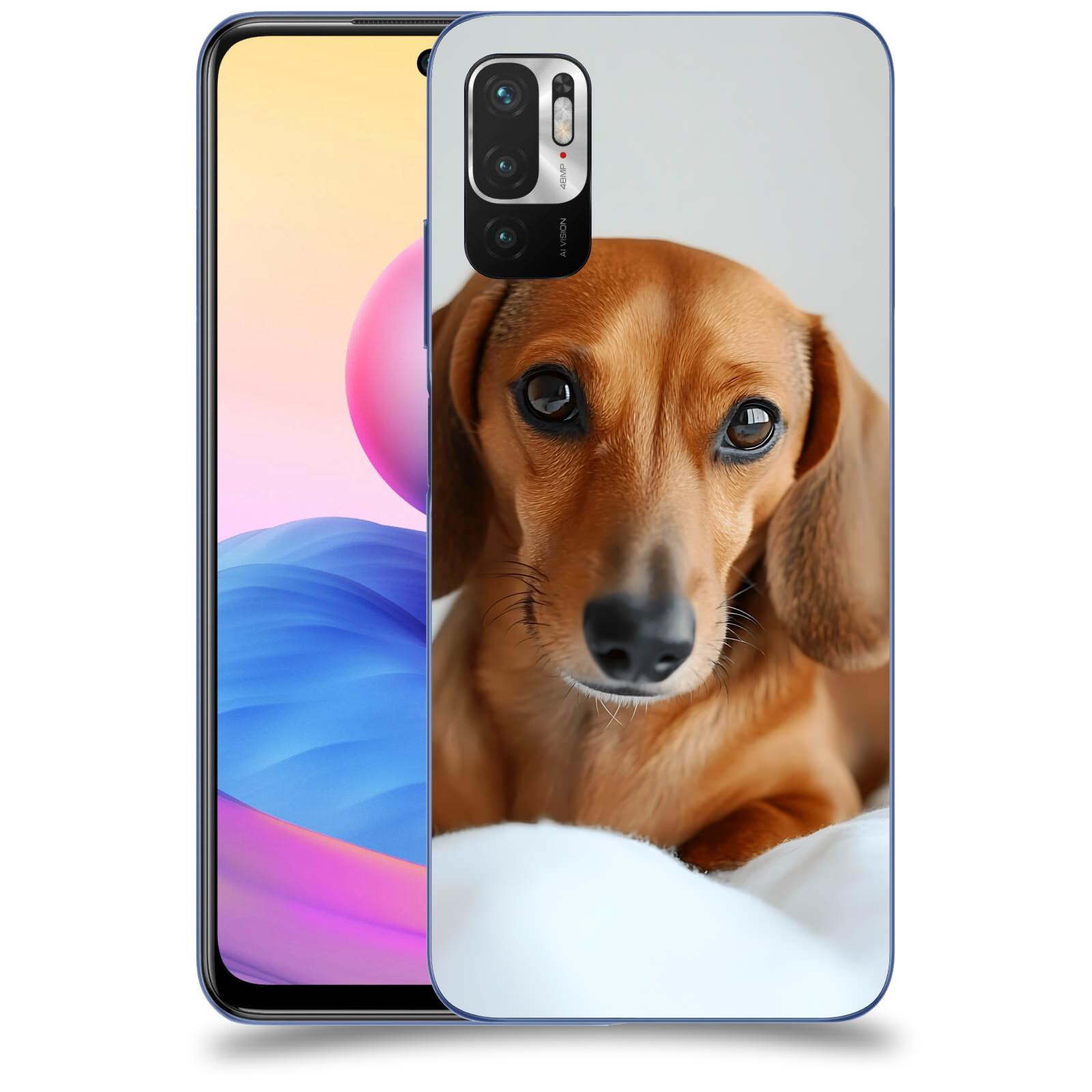 ACOVER Kryt na mobil Xiaomi Redmi Note 10 5G - Dachshund II