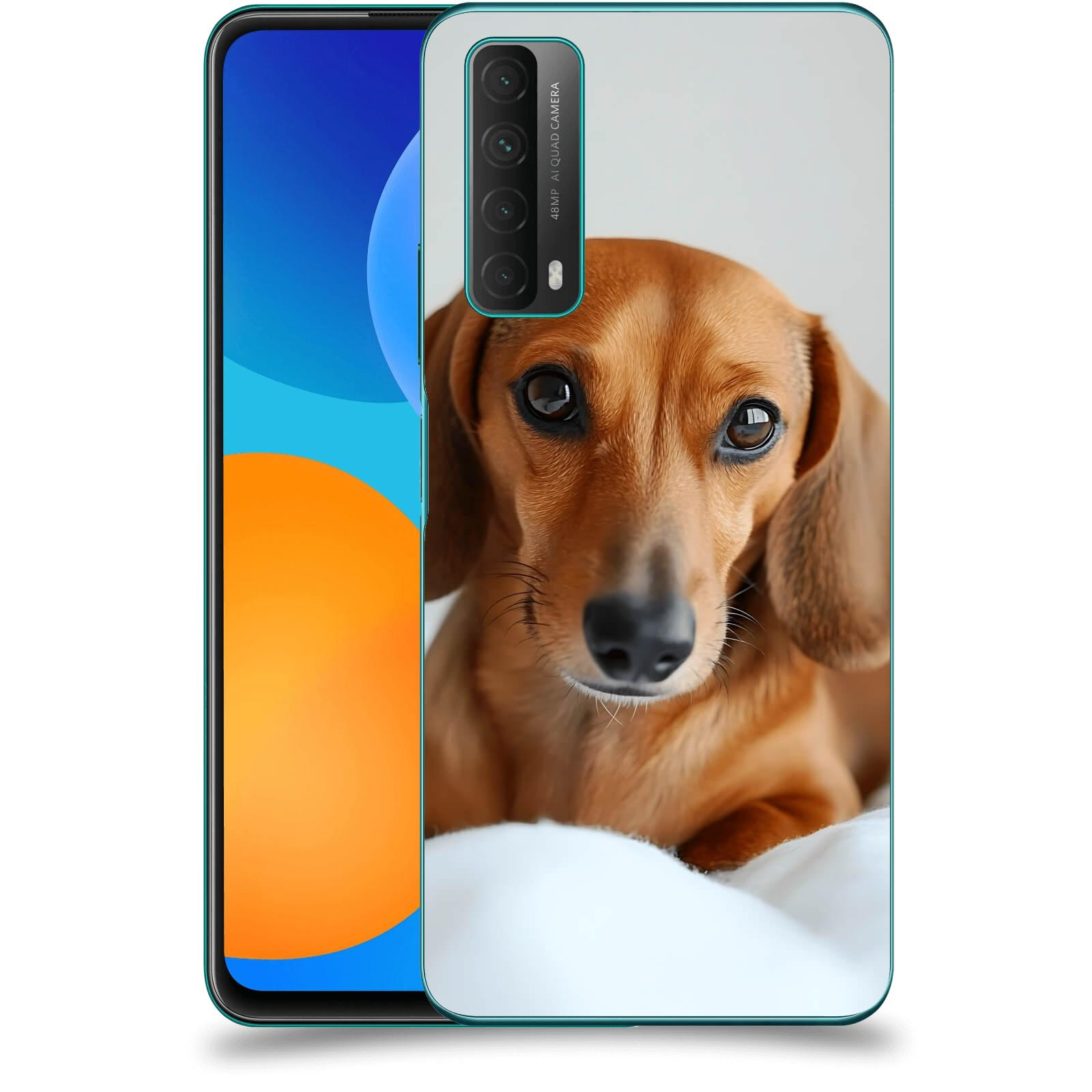 ACOVER Kryt na mobil Huawei P Smart 2021 - Dachshund II