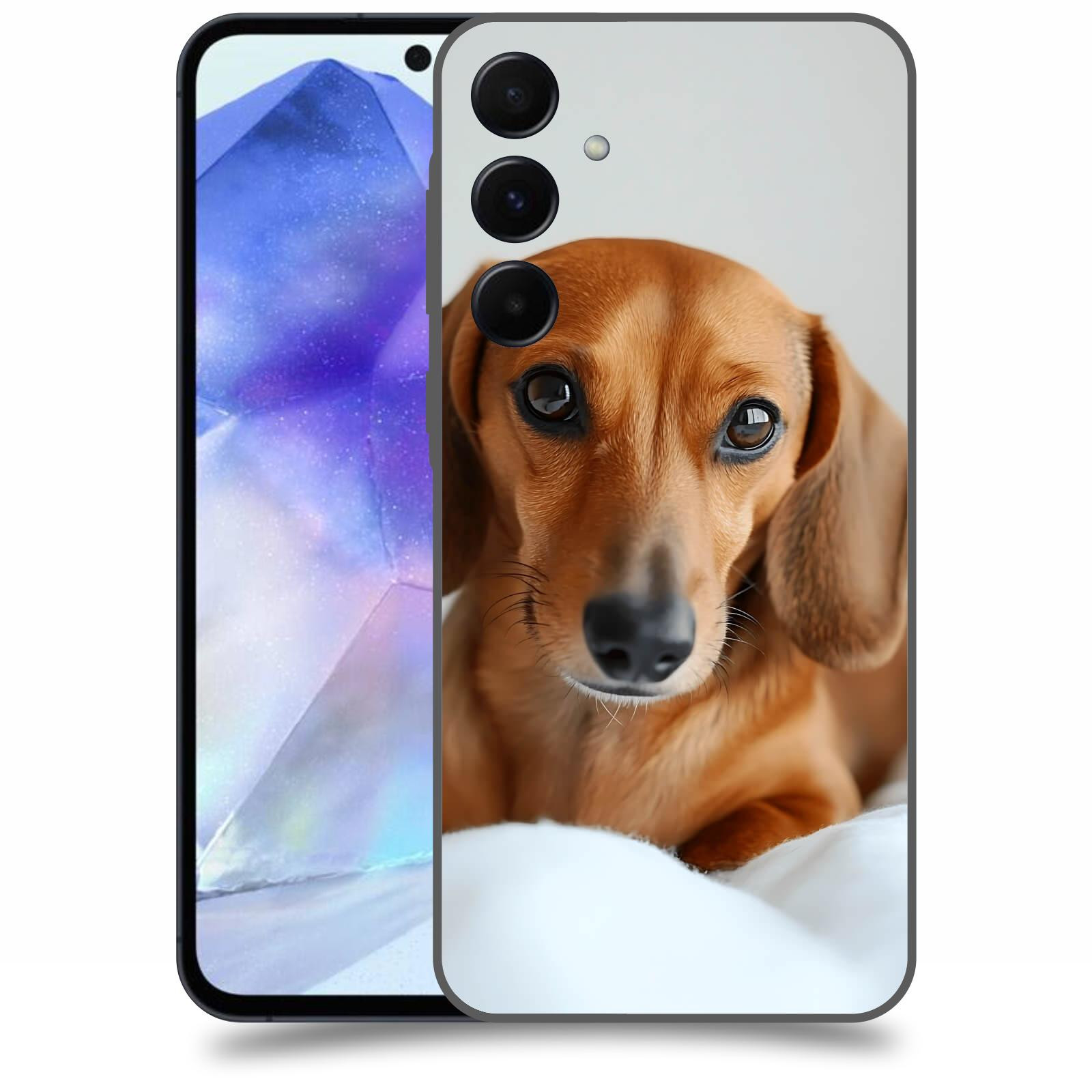 ACOVER Kryt na mobil Samsung Galaxy A55 5G - Dachshund II