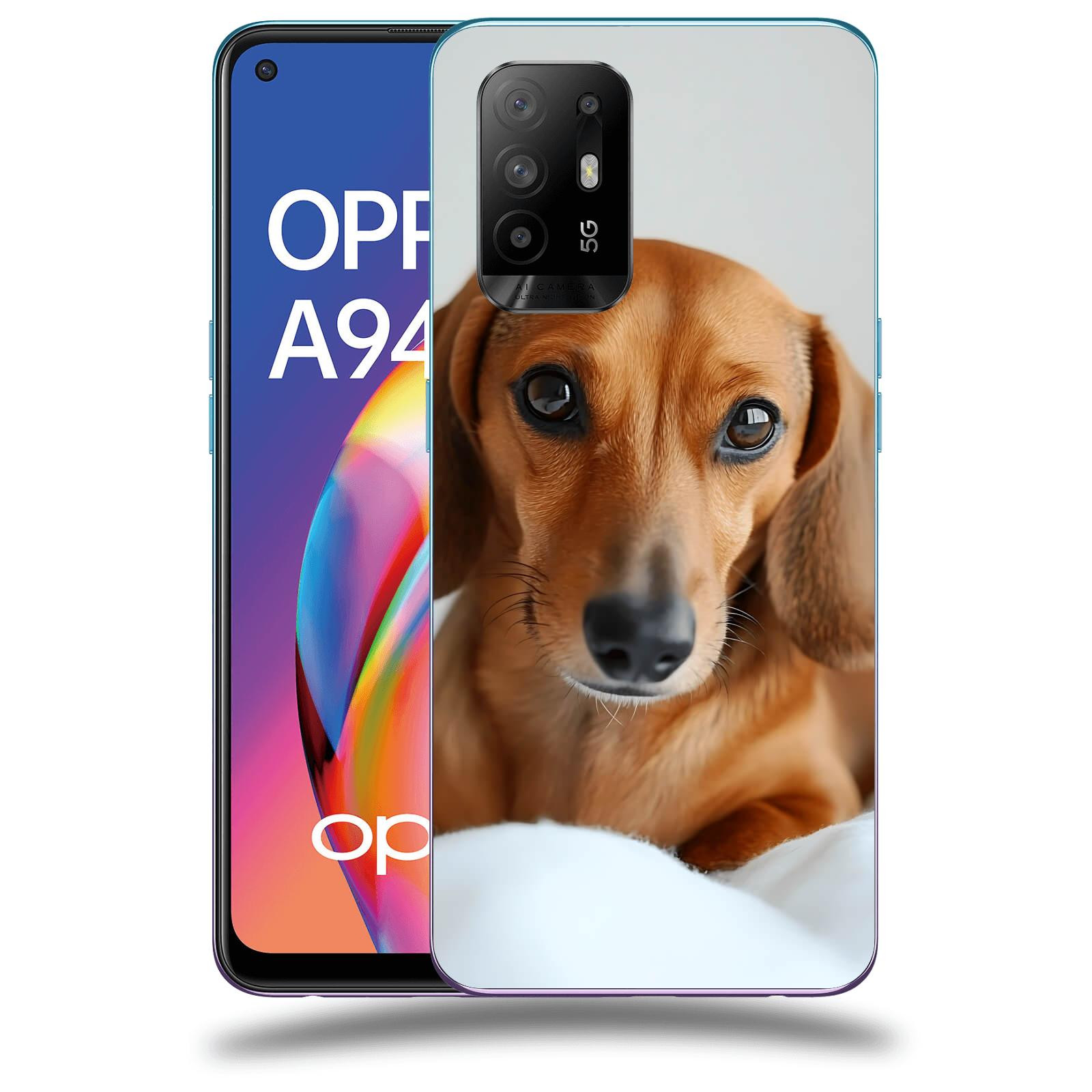 ACOVER Kryt na mobil OPPO A94 5G - Dachshund II
