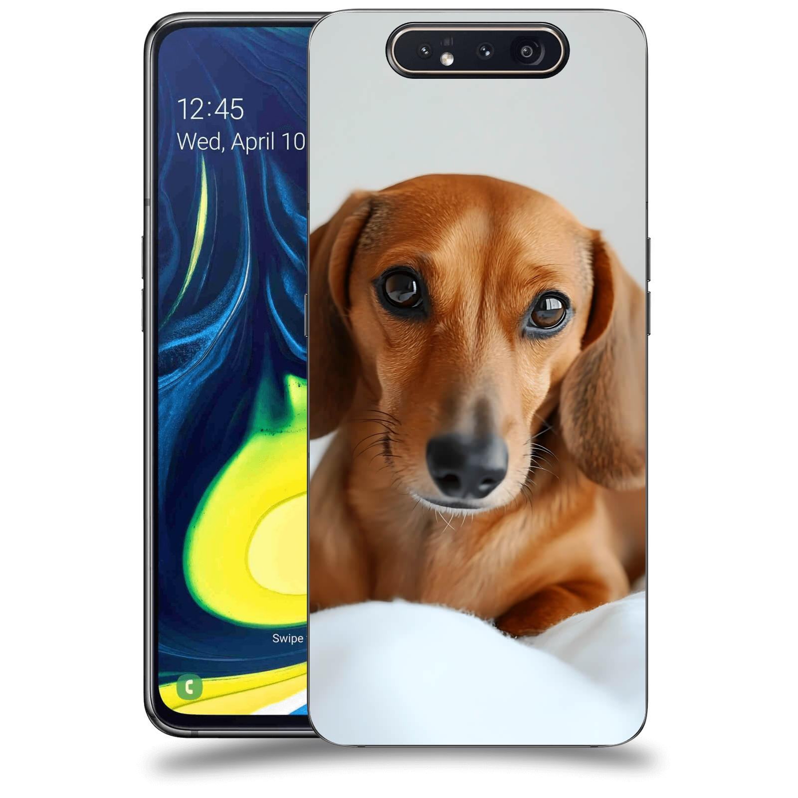 ACOVER Kryt na mobil Samsung Galaxy A80 A805F - Dachshund II