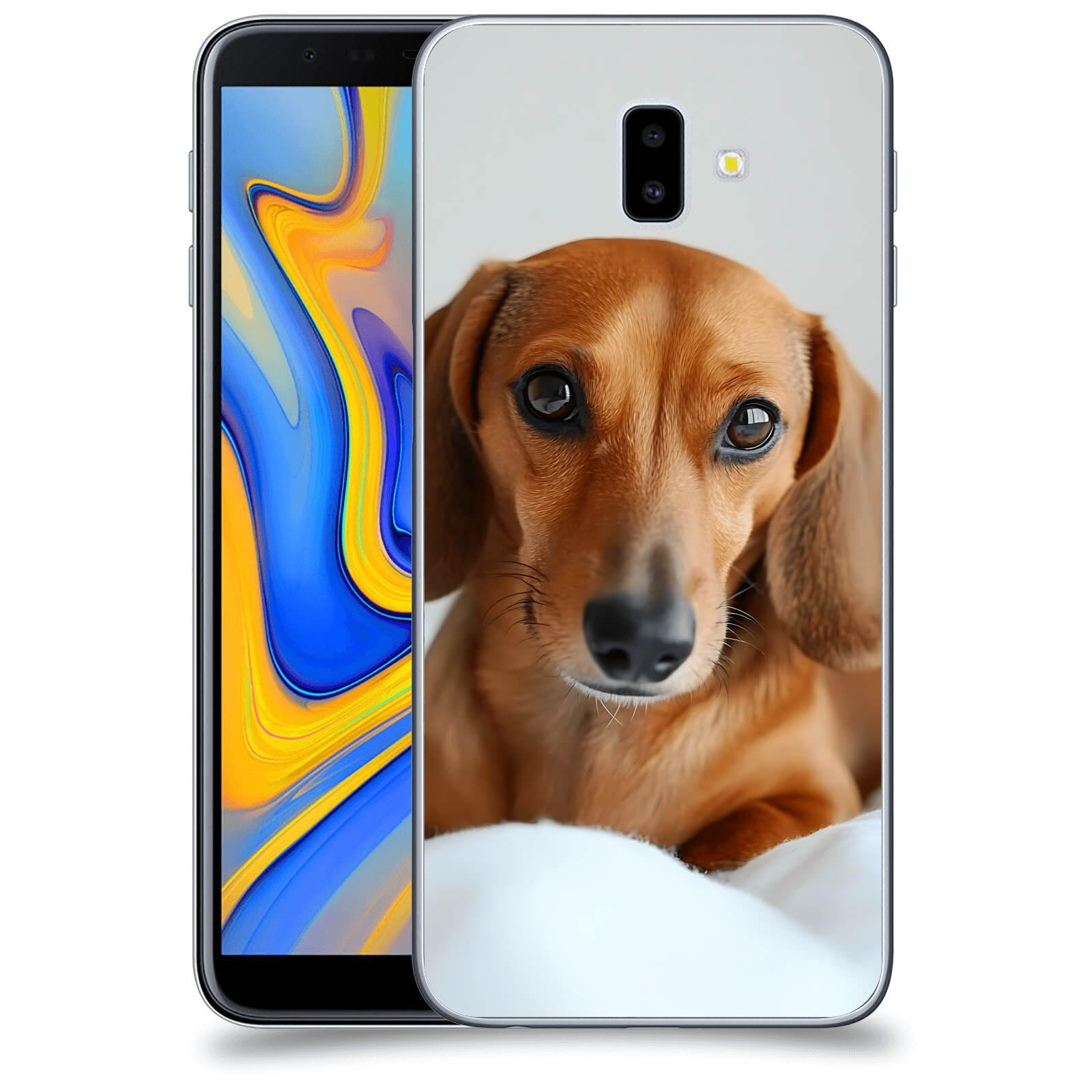 ACOVER Kryt na mobil Samsung Galaxy J6+ J610F - Dachshund II
