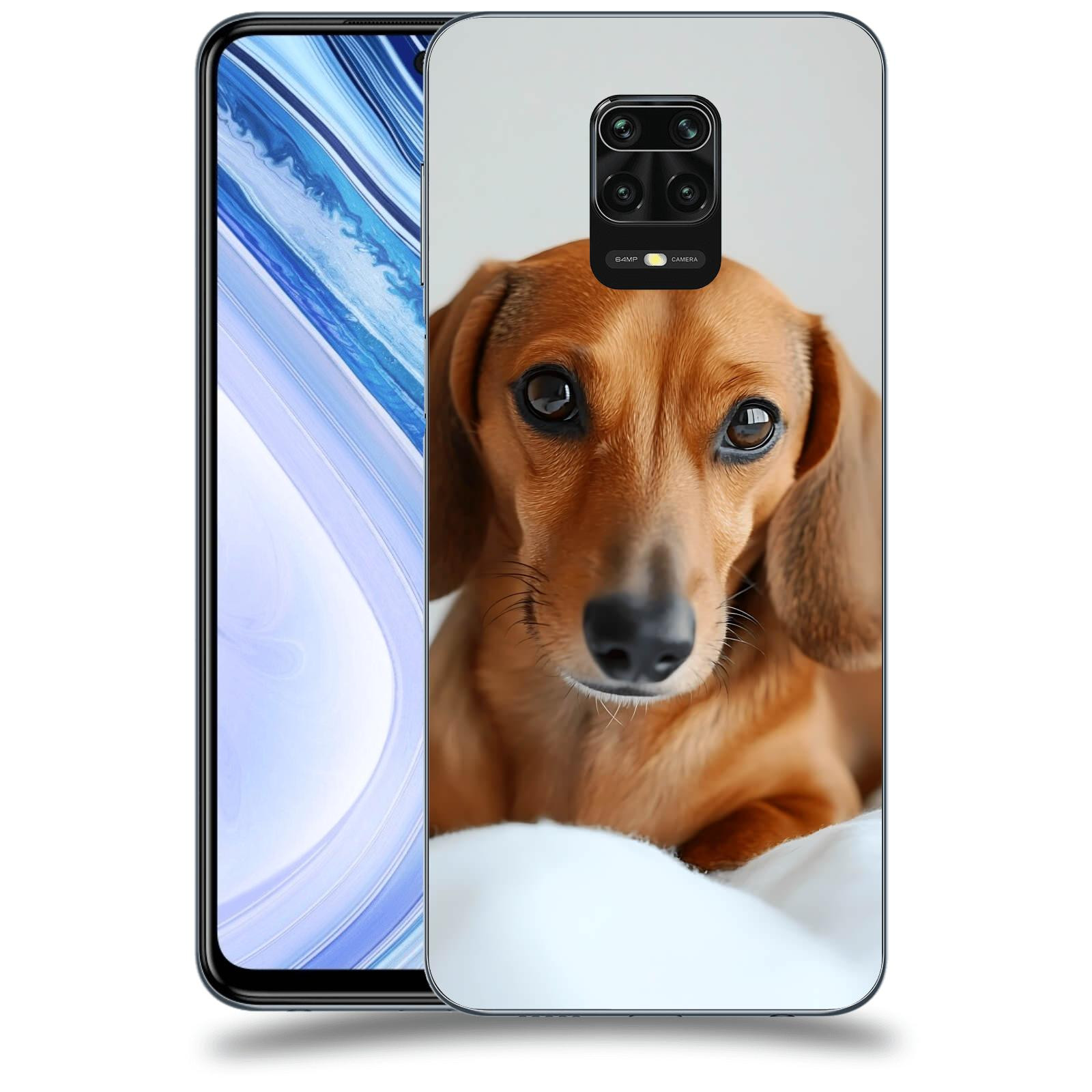 ACOVER Kryt na mobil Xiaomi Redmi Note 9 Pro - Dachshund II