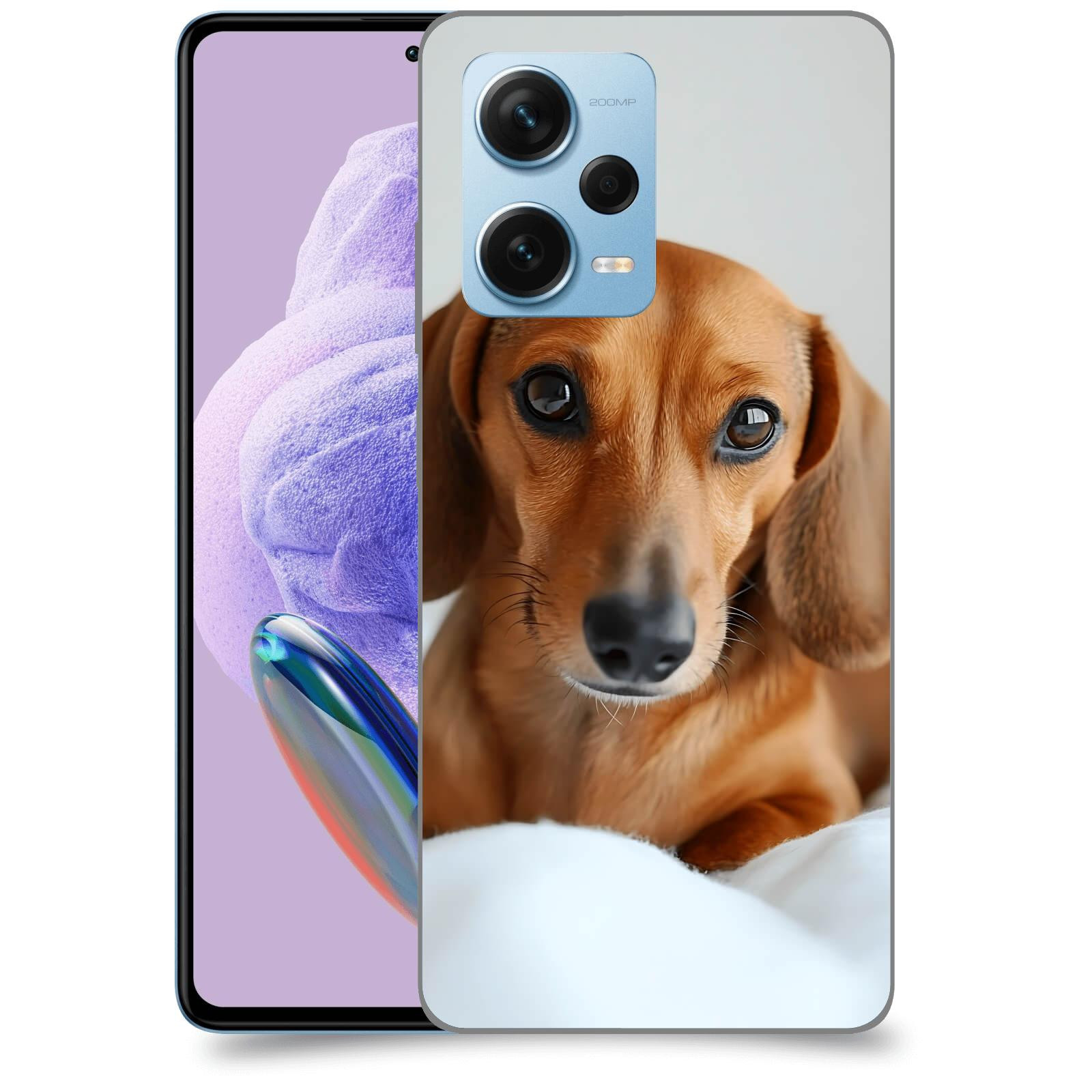 ACOVER Kryt na mobil Xiaomi Redmi Note 12 Pro+ 5G - Dachshund II