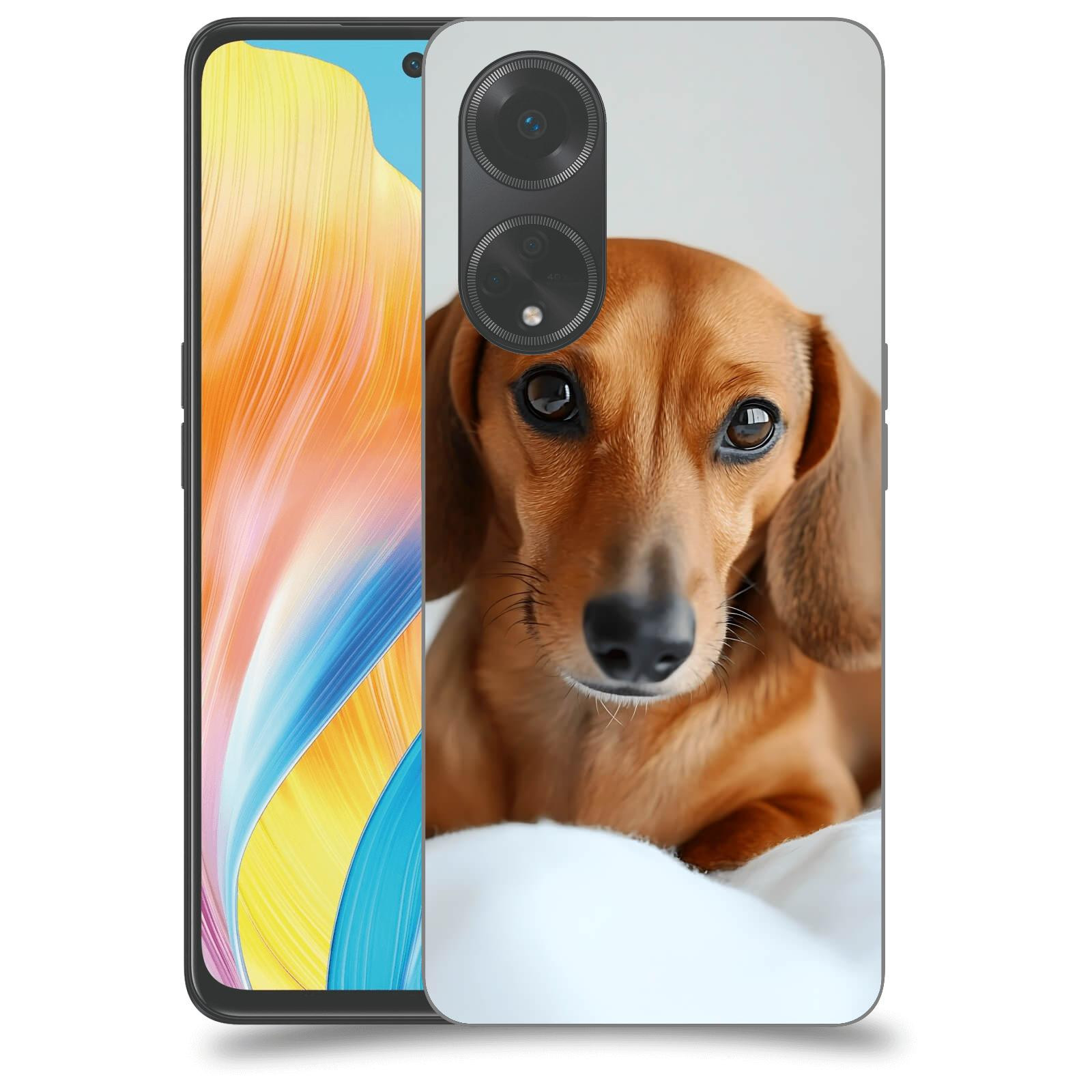 ACOVER Kryt na mobil OPPO A98 5G - Dachshund II
