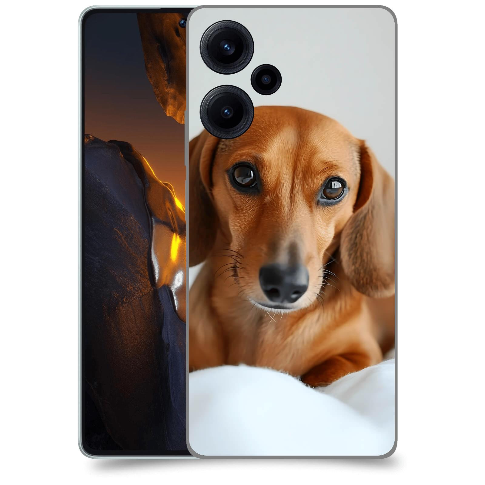 ACOVER Kryt na mobil Xiaomi Poco F5 - Dachshund II