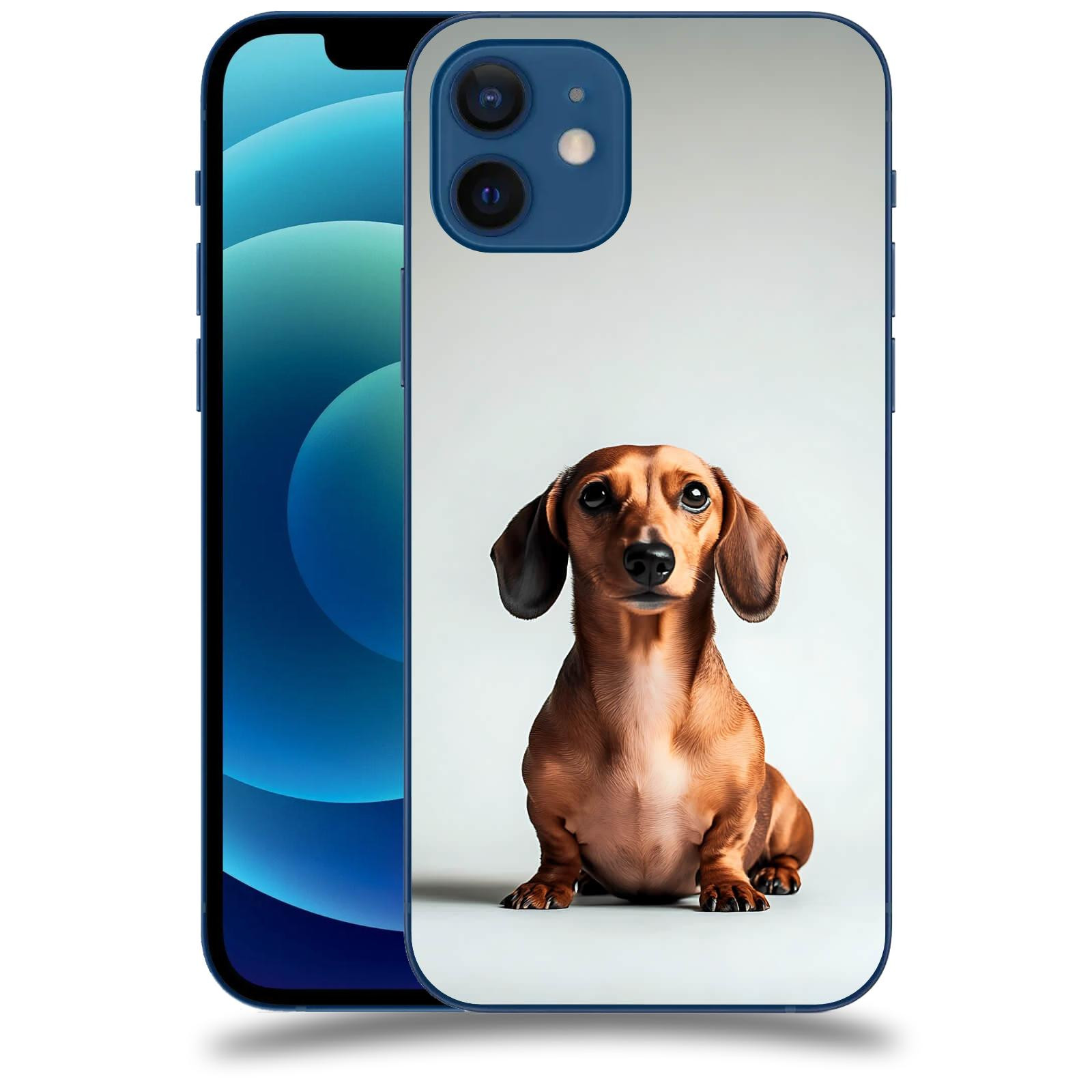 ACOVER Kryt na mobil Apple iPhone 12 - Dachshund III