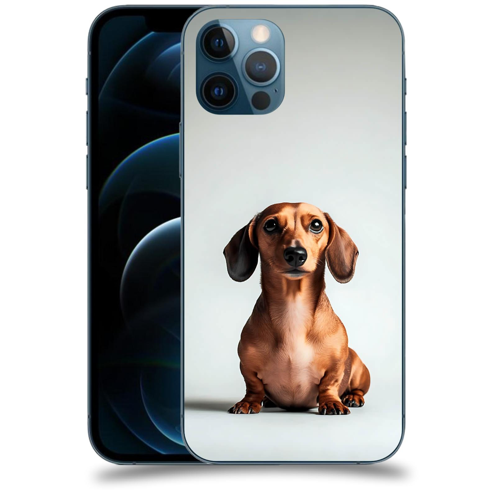 ACOVER Kryt na mobil Apple iPhone 12 Pro - Dachshund III
