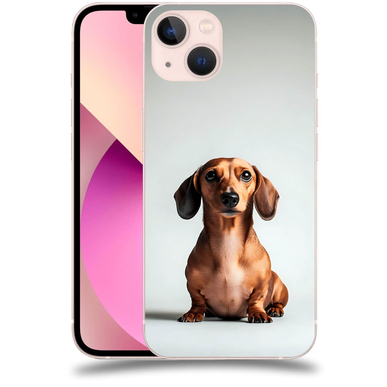 ACOVER Kryt na mobil Apple iPhone 13 - Dachshund III