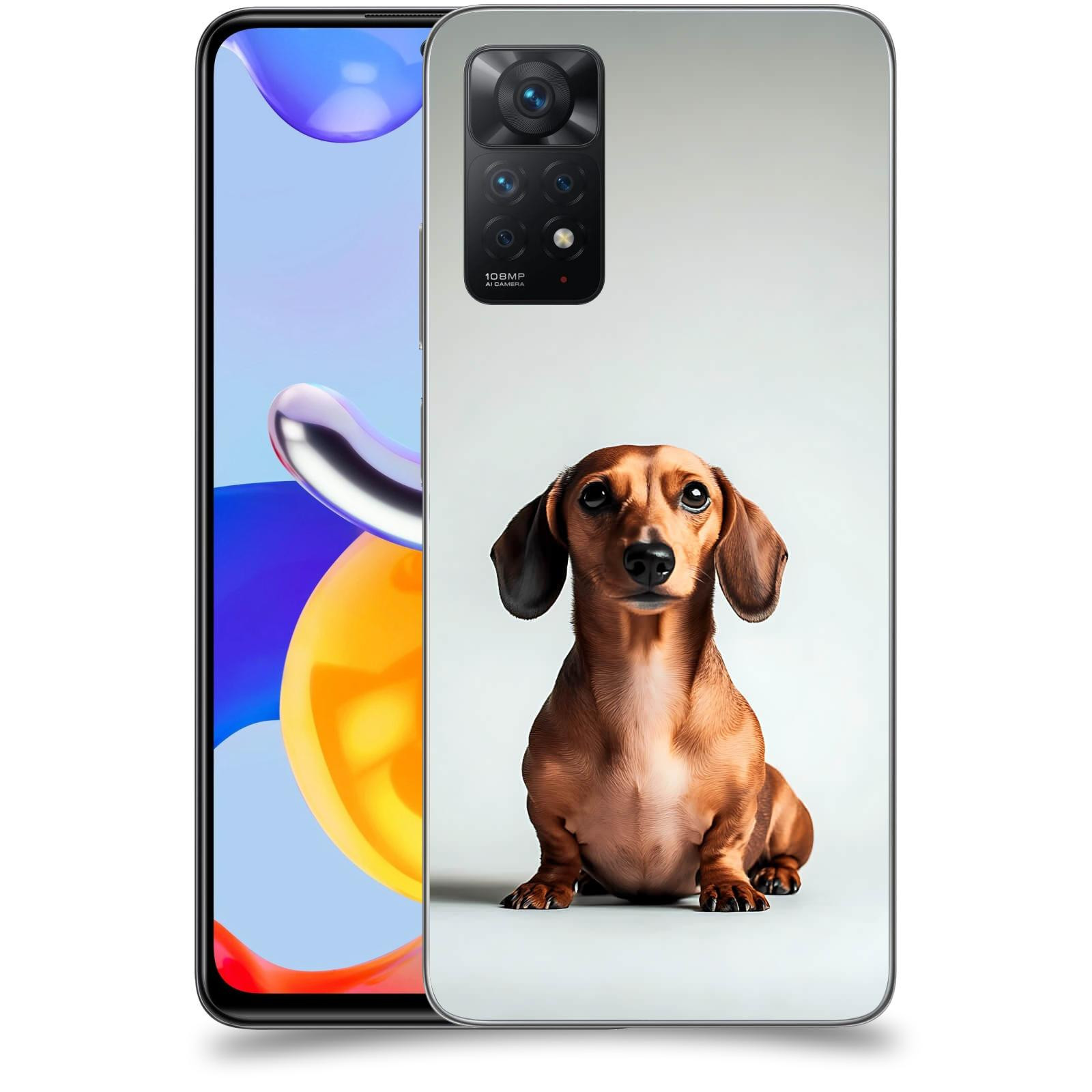 ACOVER Kryt na mobil Xiaomi Redmi Note 11 Pro - Dachshund III