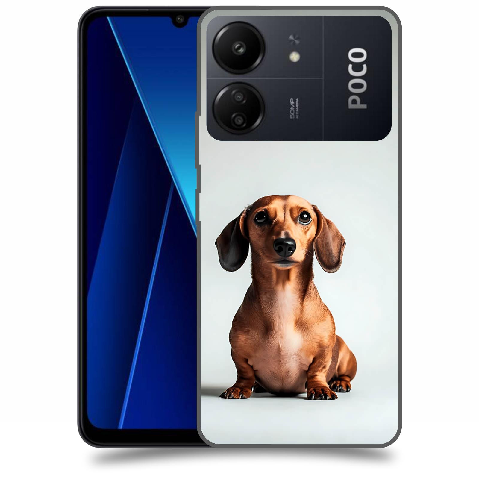 ACOVER Kryt na mobil Poco C65 - Dachshund III