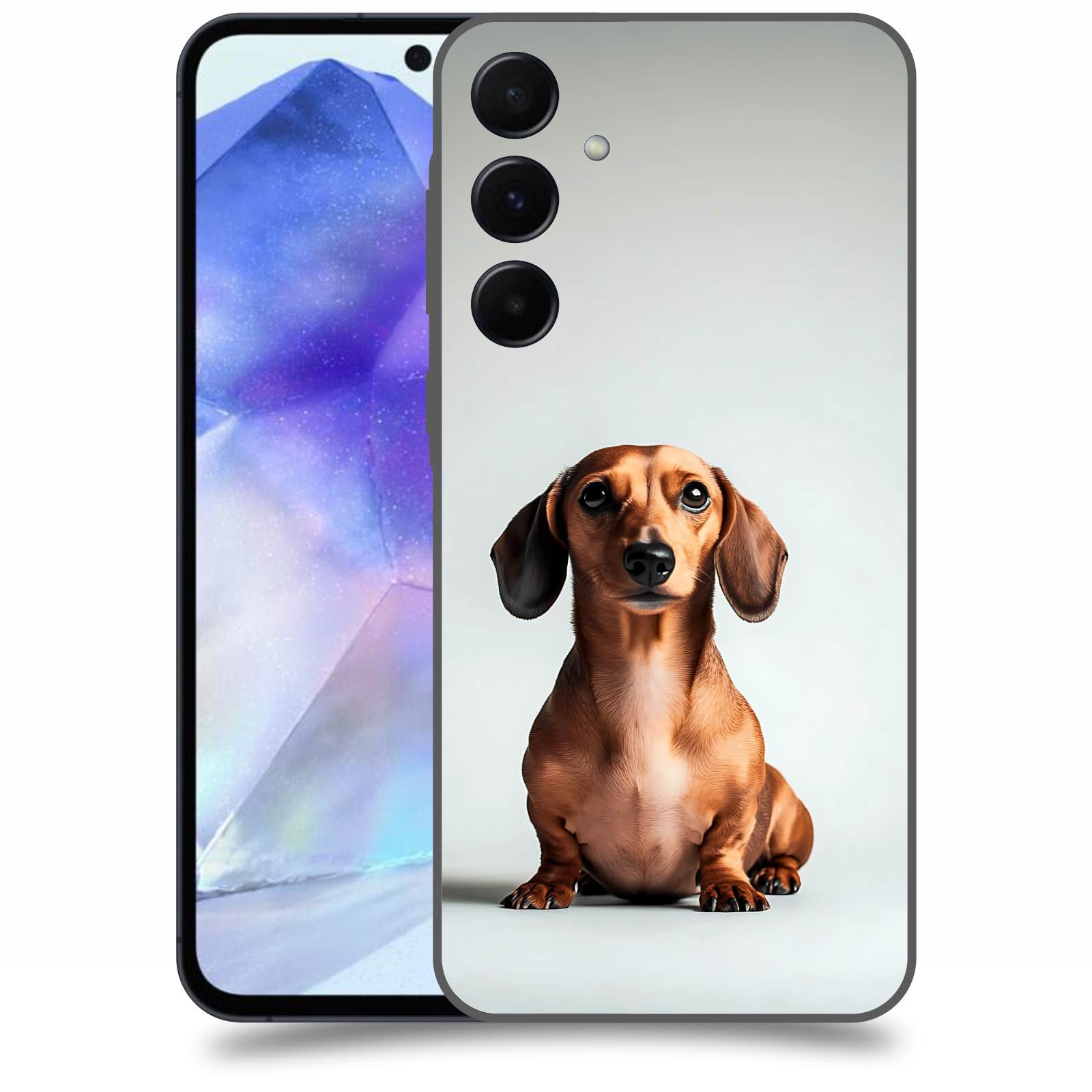 ACOVER Kryt na mobil Samsung Galaxy A55 5G - Dachshund III
