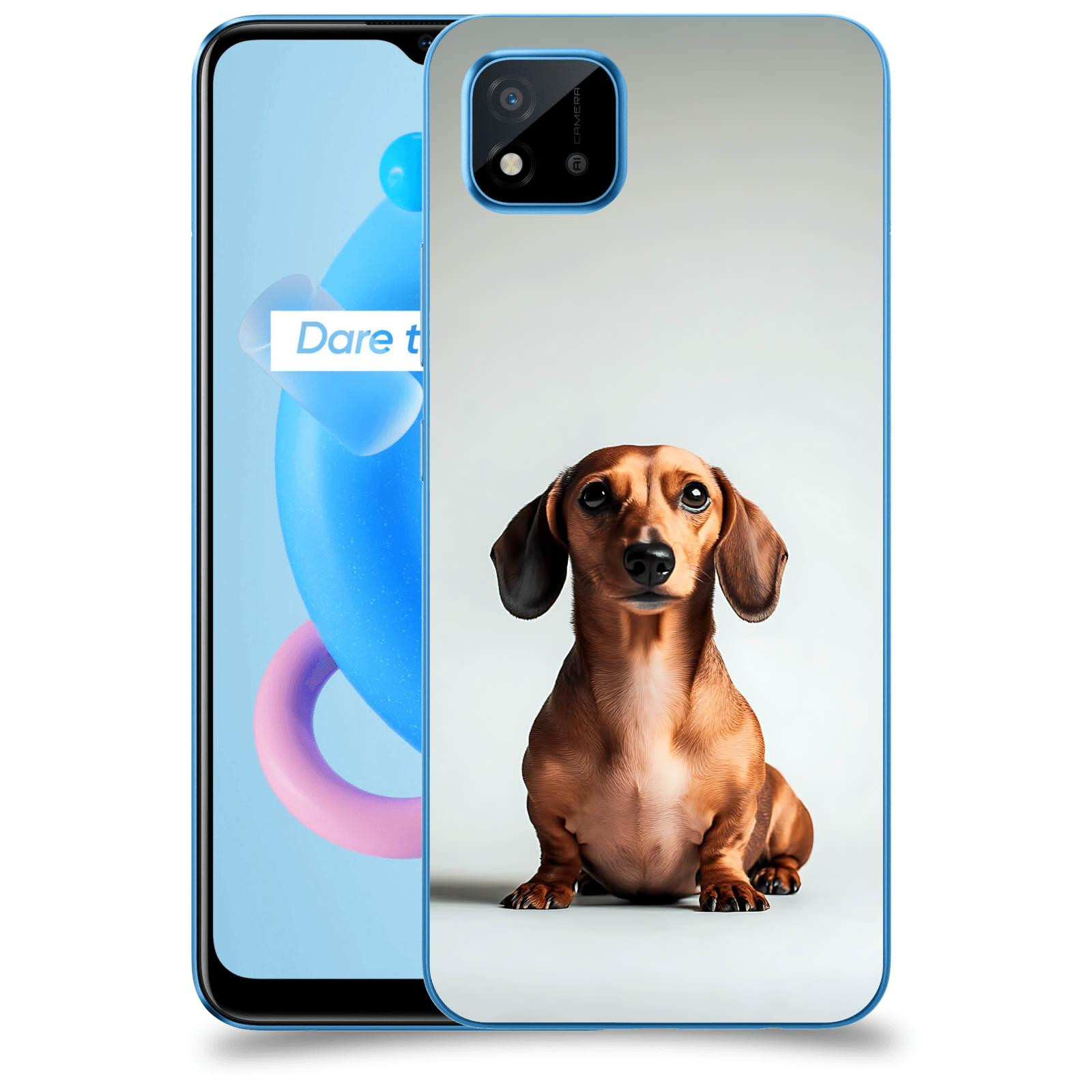ACOVER Kryt na mobil Realme C11 (2021) - Dachshund III