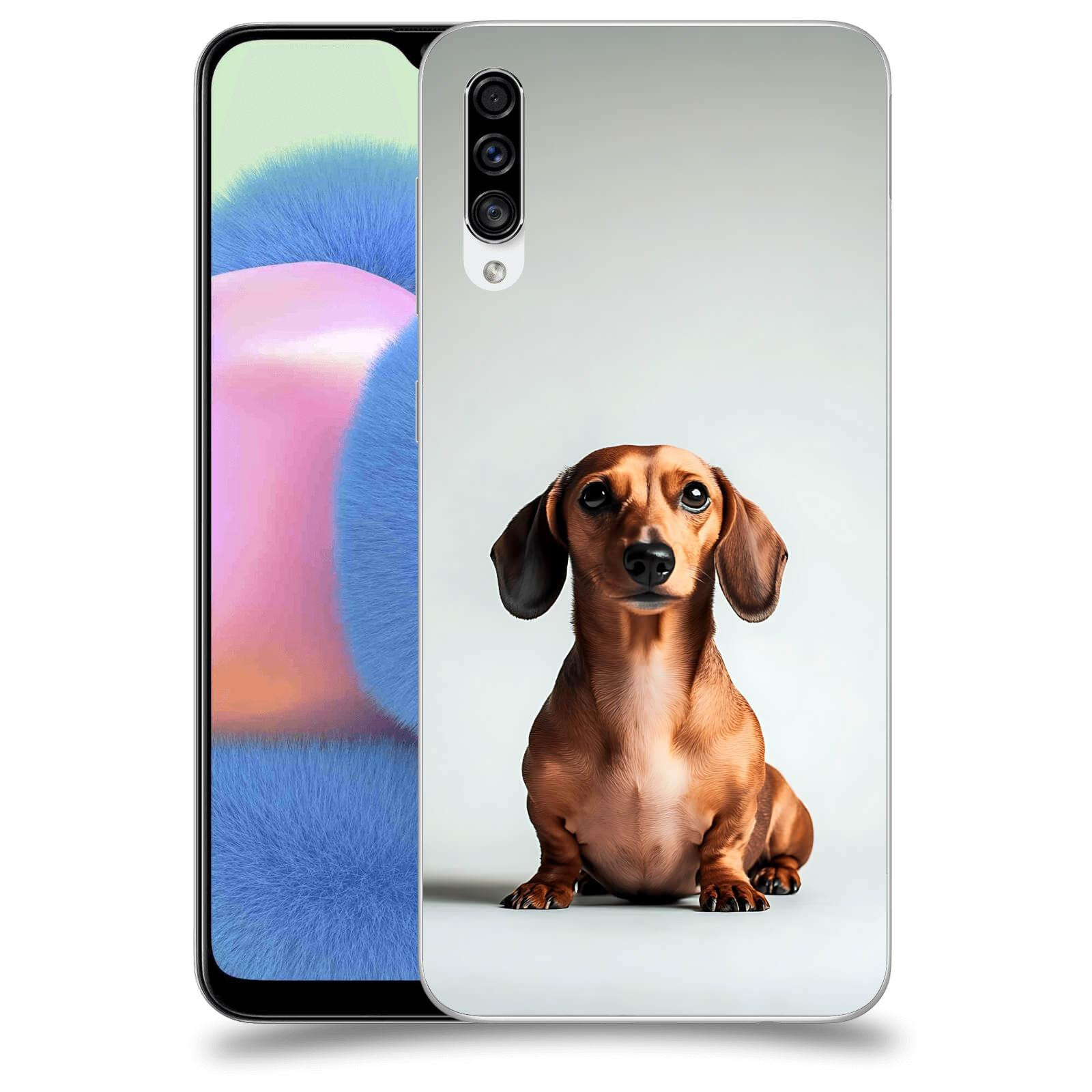 ACOVER Kryt na mobil Samsung Galaxy A30s A307F - Dachshund III