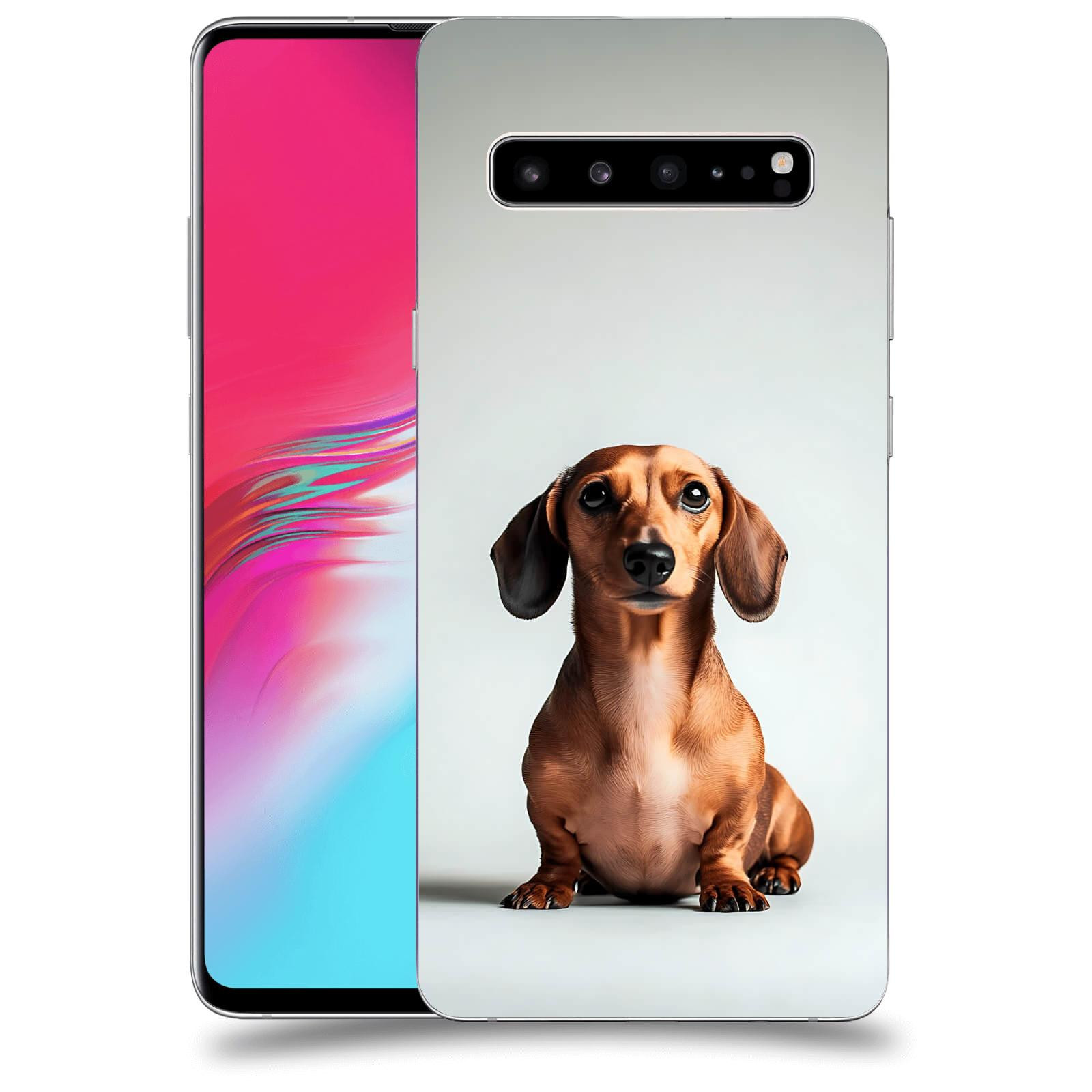 ACOVER Kryt na mobil Samsung Galaxy S10 G973 - Dachshund III