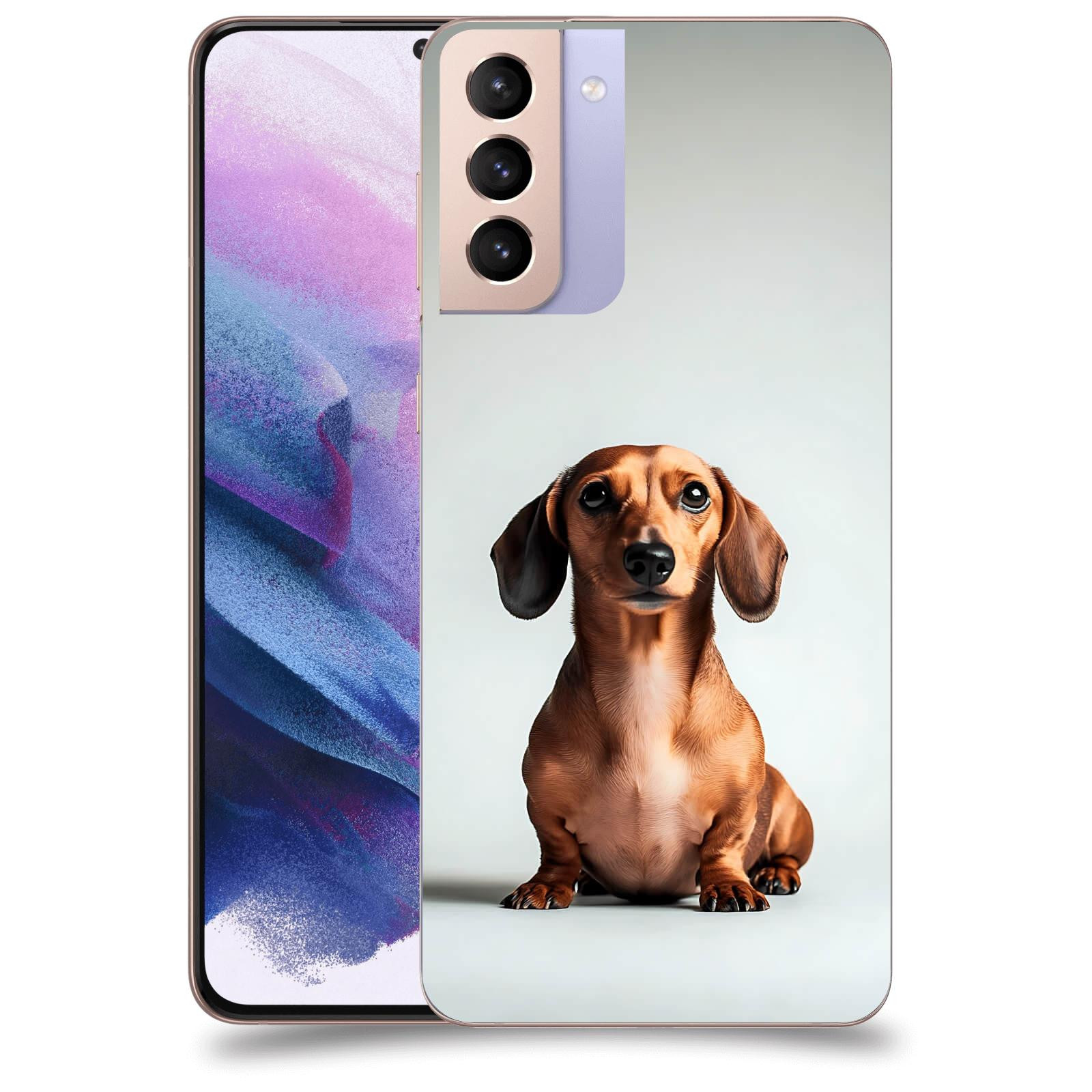 ACOVER Kryt na mobil Samsung Galaxy S21+ G996F - Dachshund III