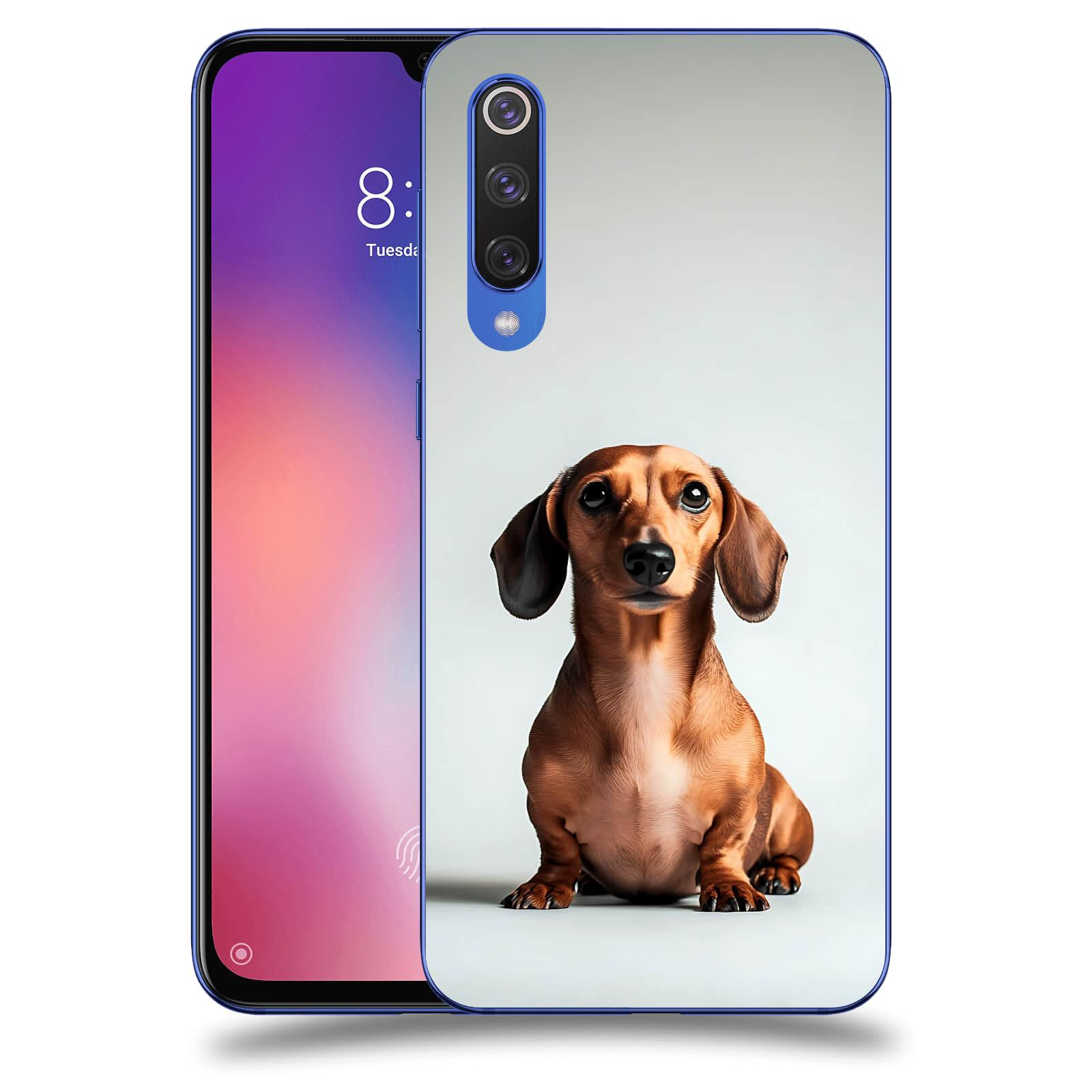 ACOVER Kryt na mobil Xiaomi Mi 9 SE - Dachshund III